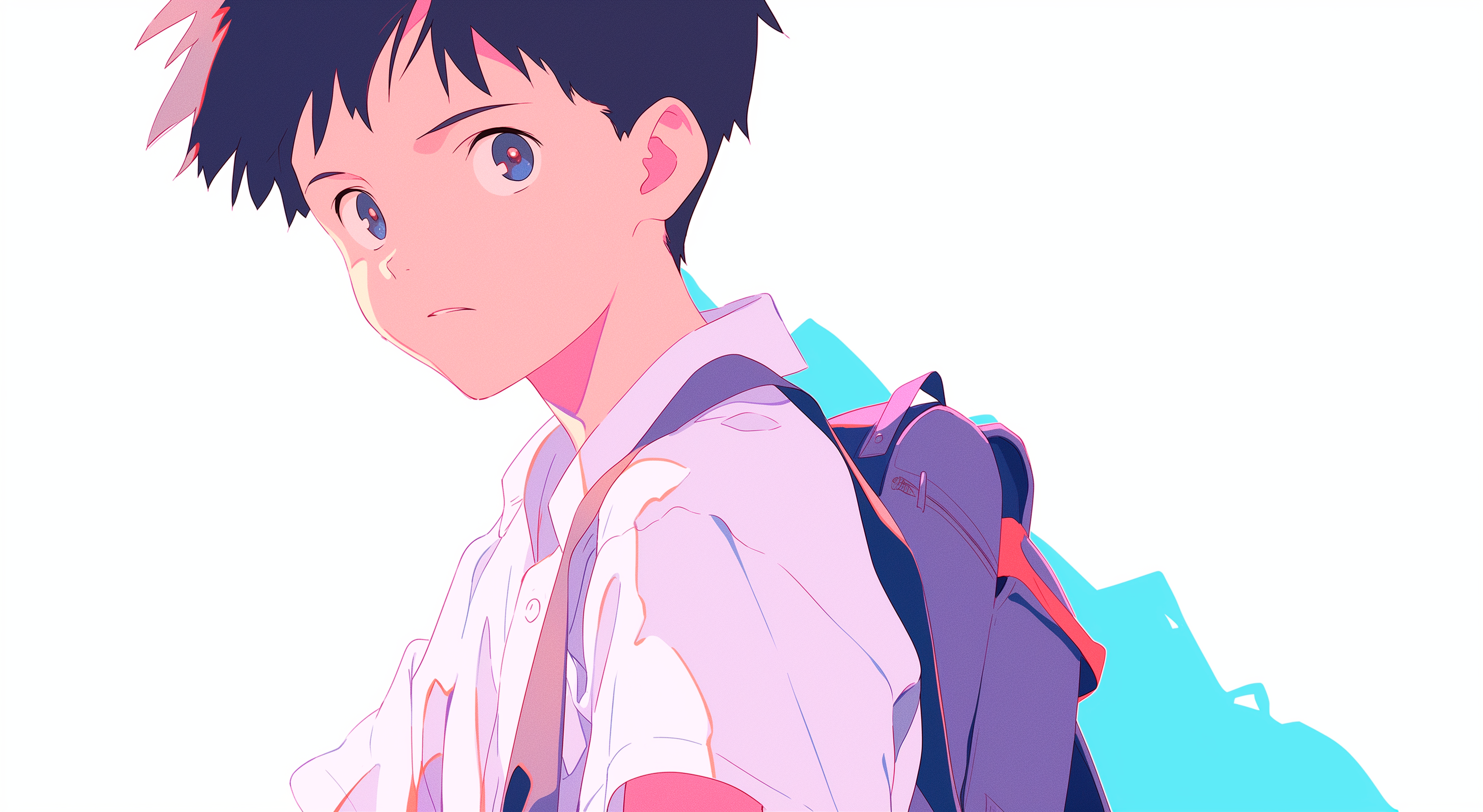 Shinji Ikari Evangelion Anime HD