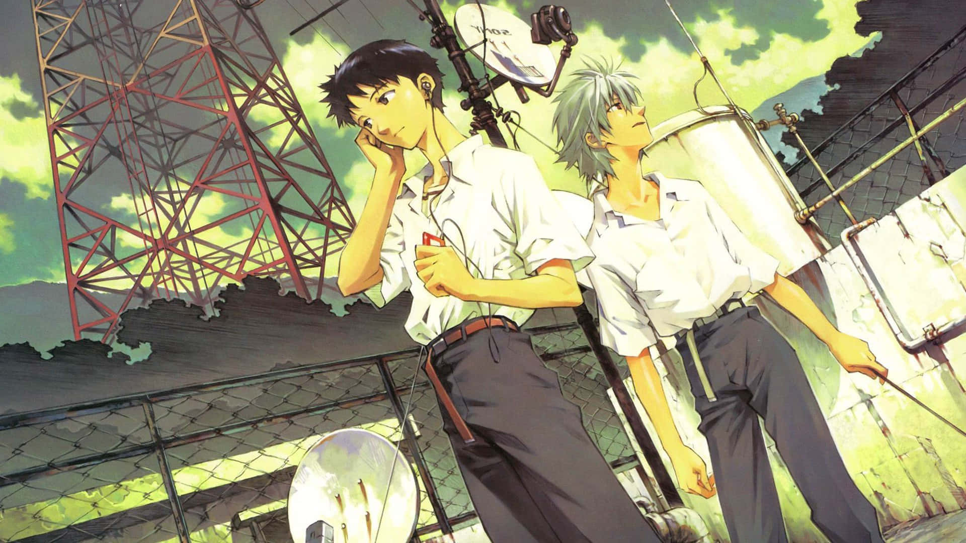 Evangelion Manga Wallpaper