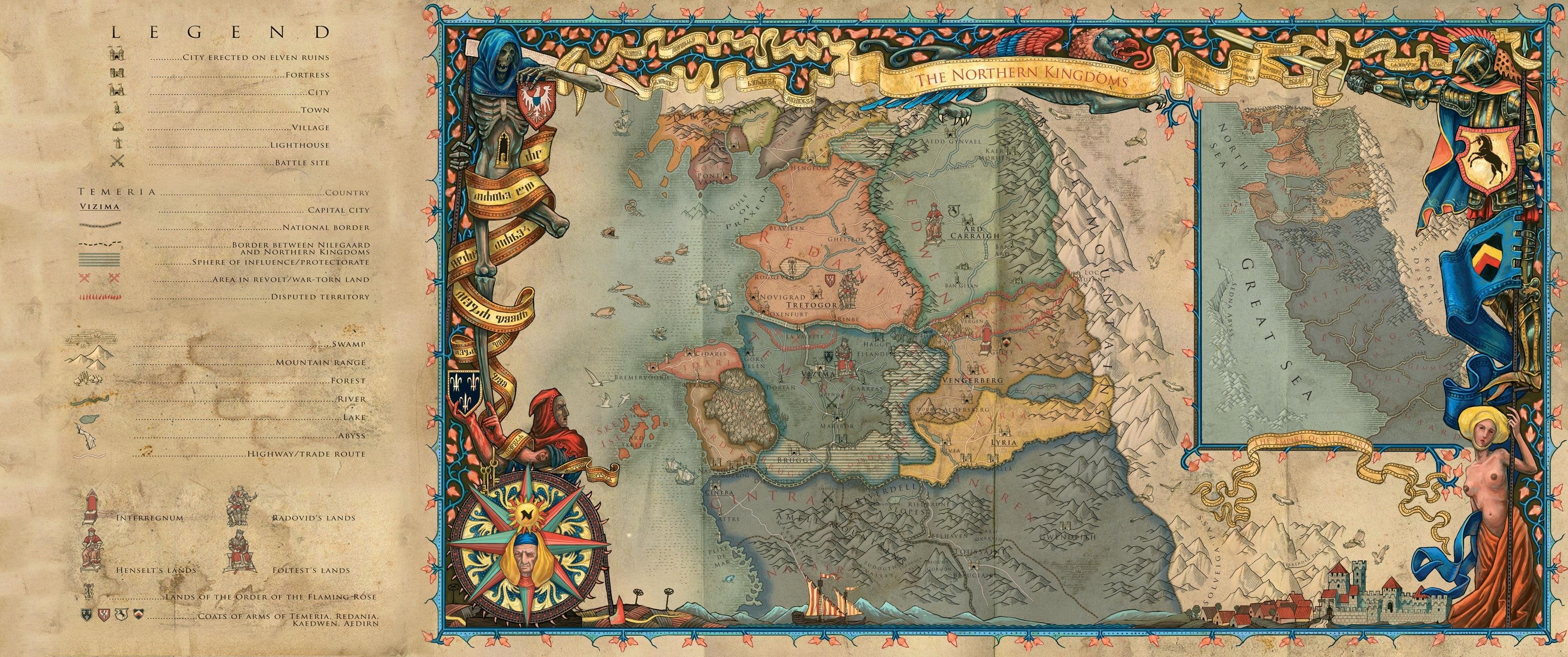 Made a 21:9 wallpaper map which I make