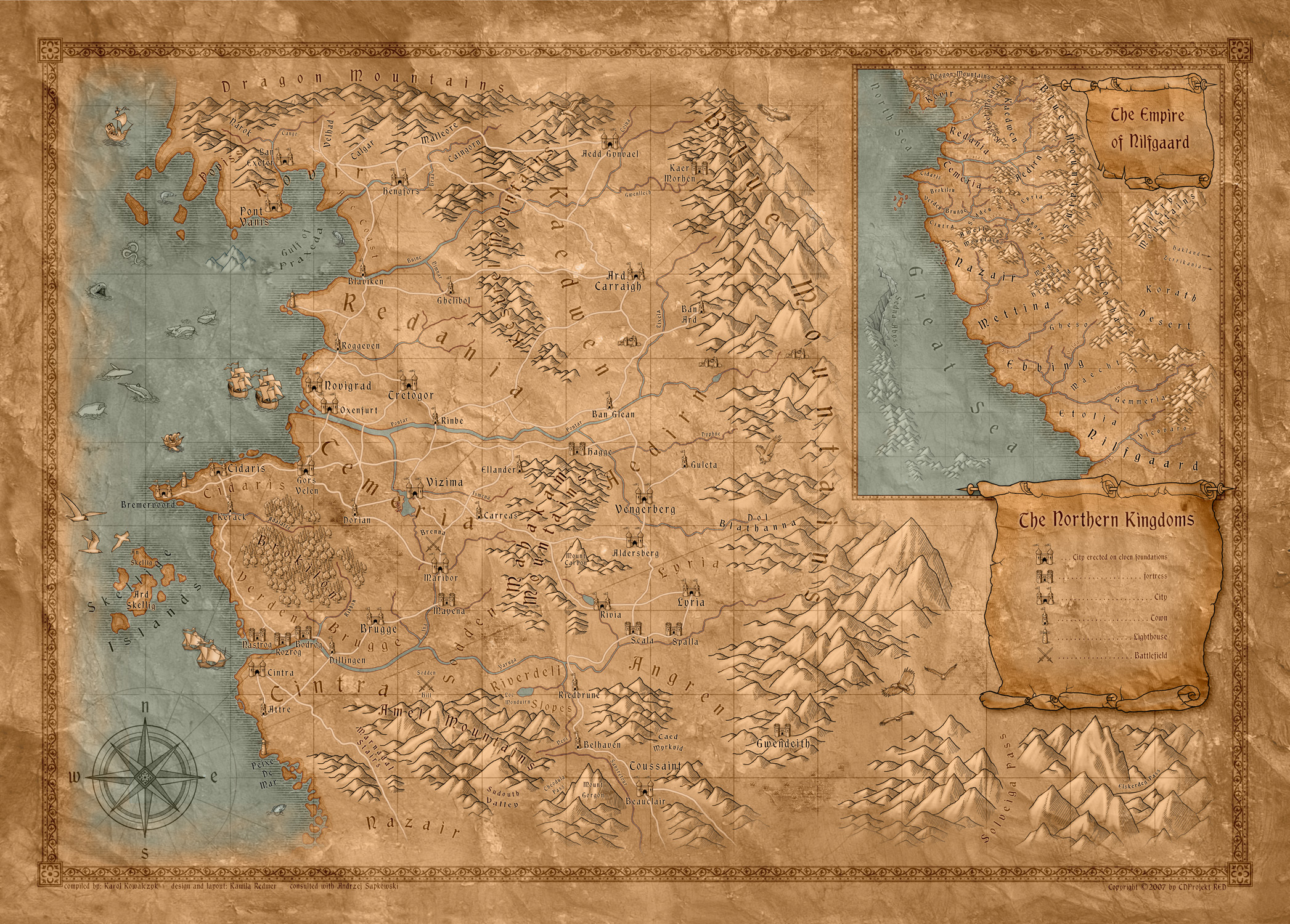 World Map? Witcher 2: Assassins