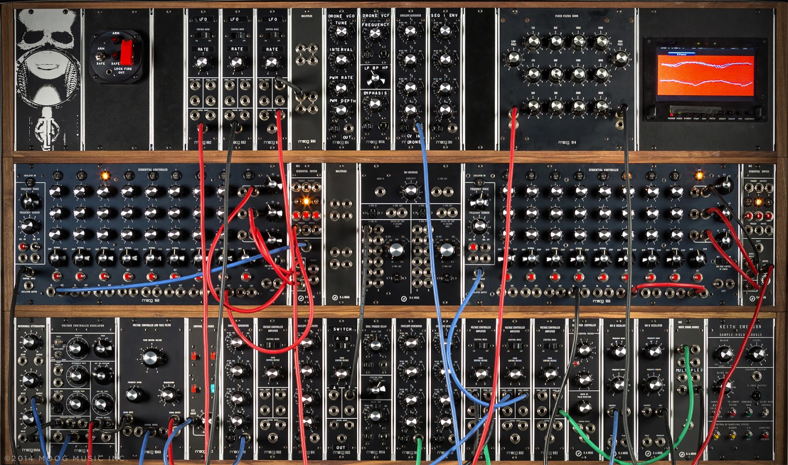 Details on the Emerson Moog Modular Clone
