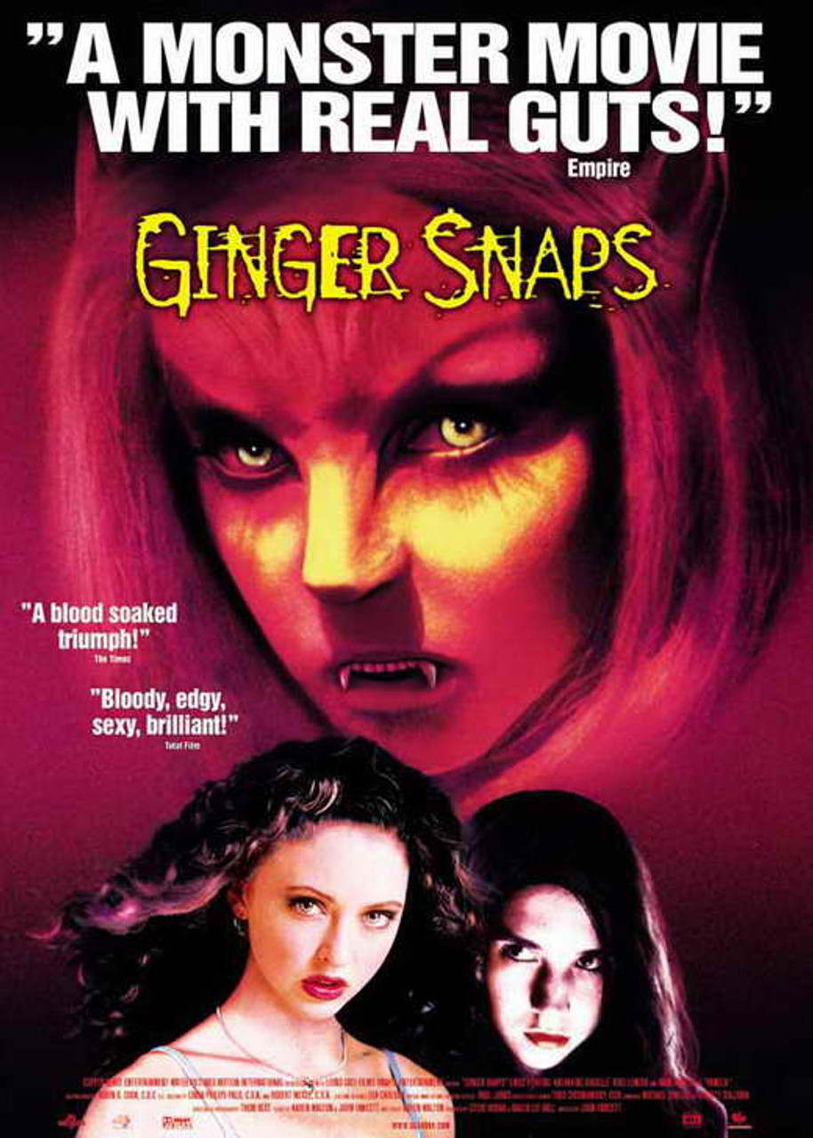 Ginger Snaps Movie Poster Print 11 x