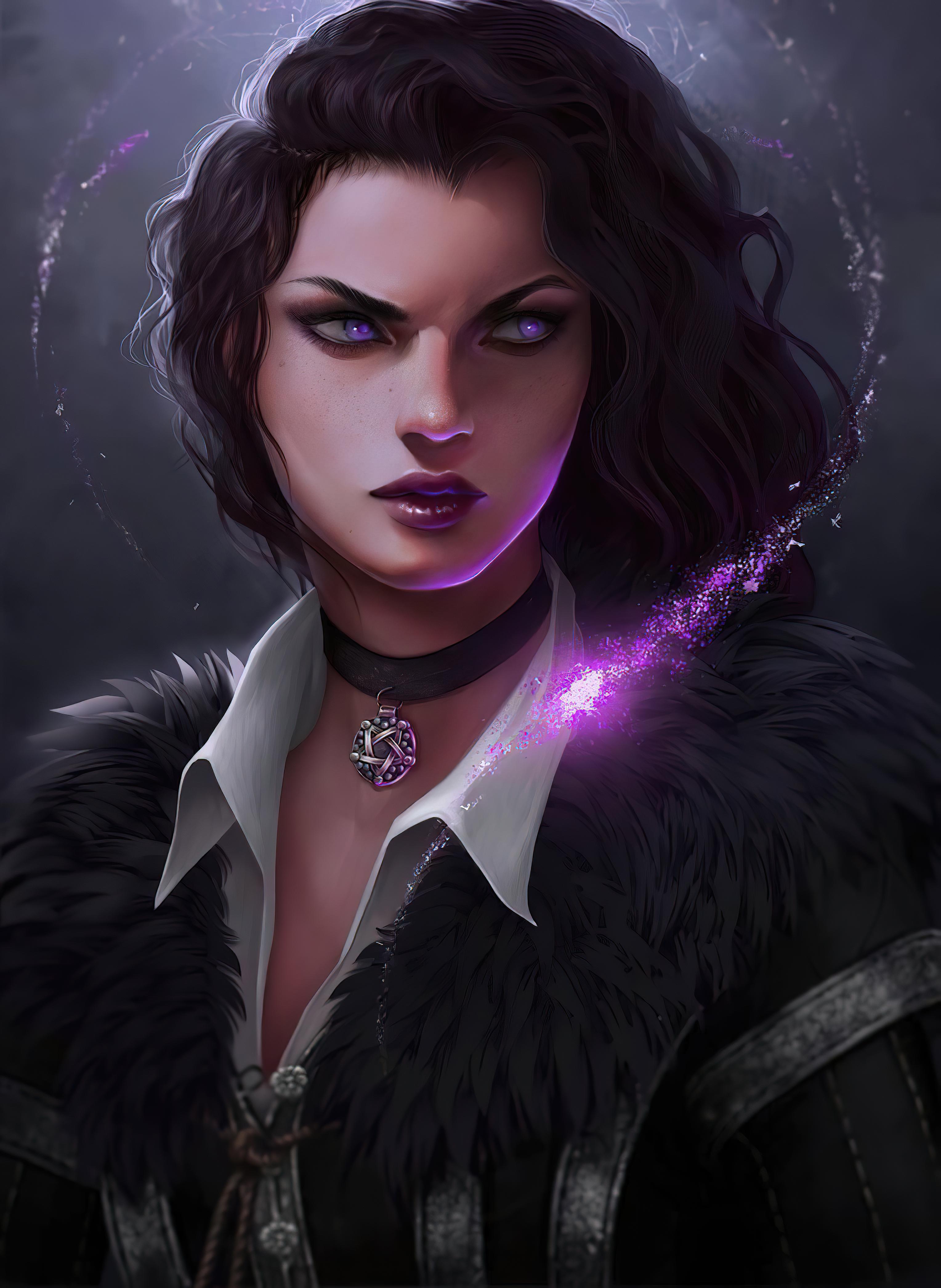 Yennefer Smartphone Wallpaper