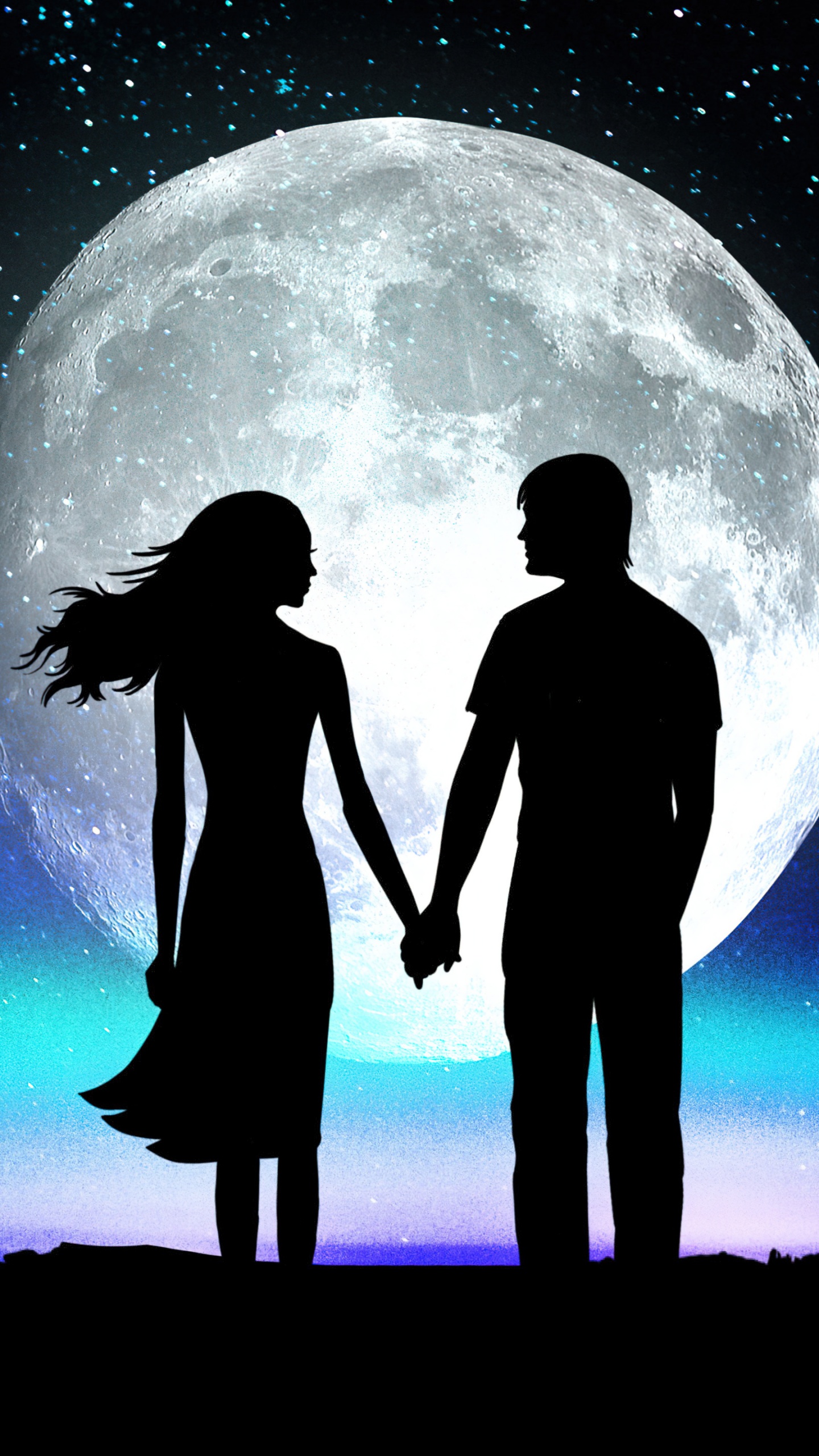 Love couple Wallpaper 4K, Hands together, Dreamlike