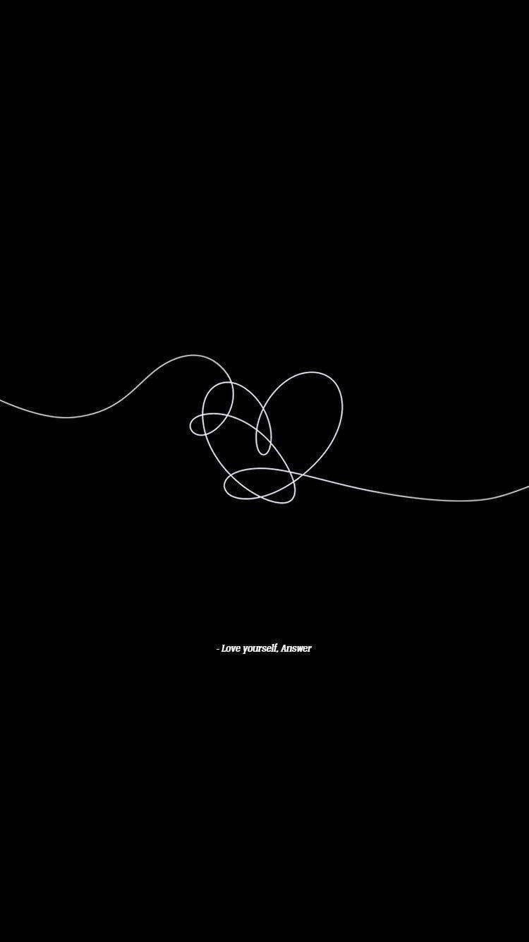 Bts Black Aesthetic HD Wallpaper