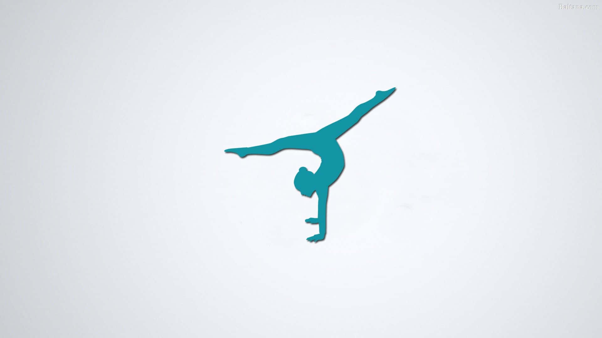 Download Artistic gymnast performing