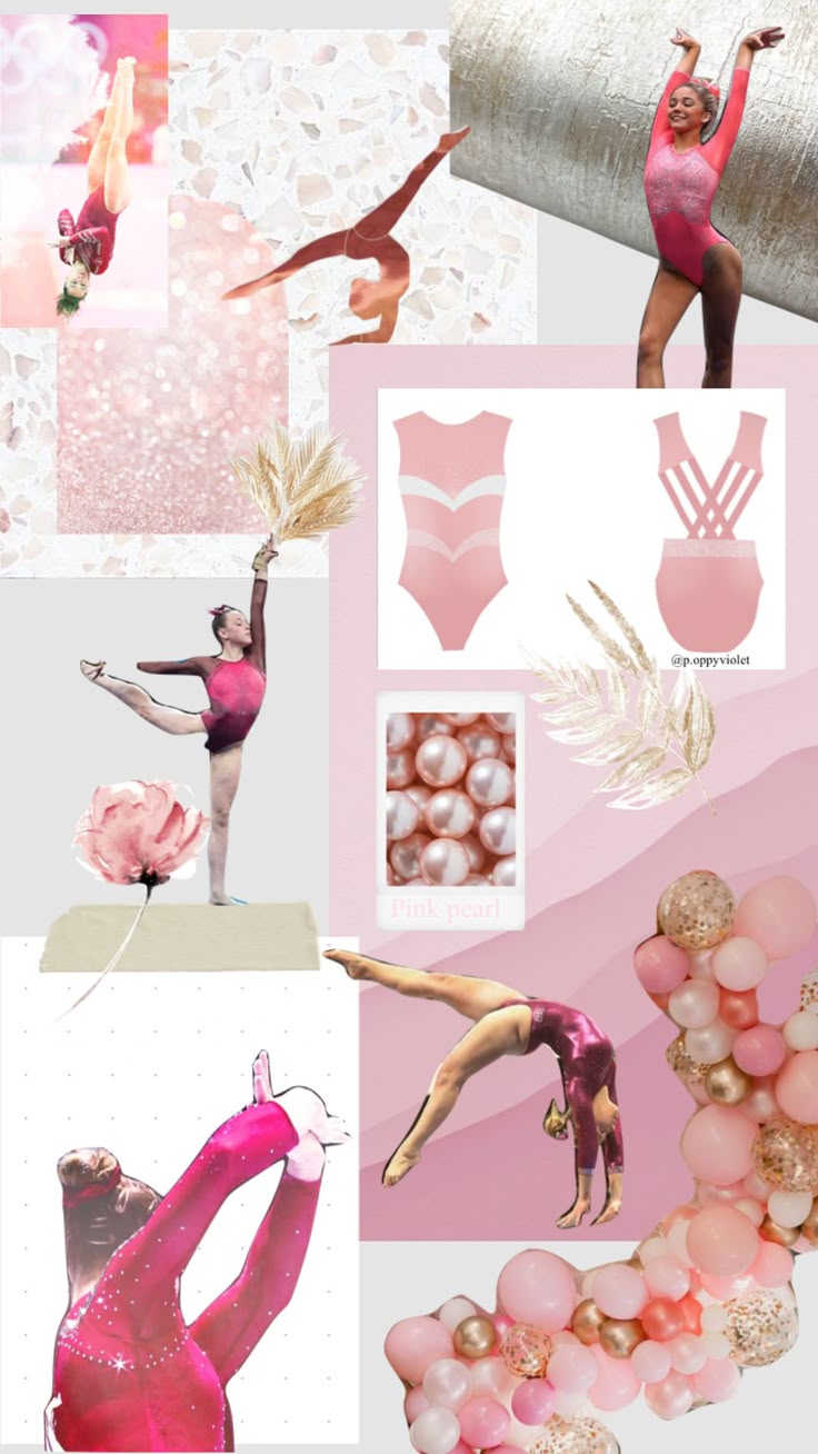 Pink gymnastics aesthetic #gymnastics