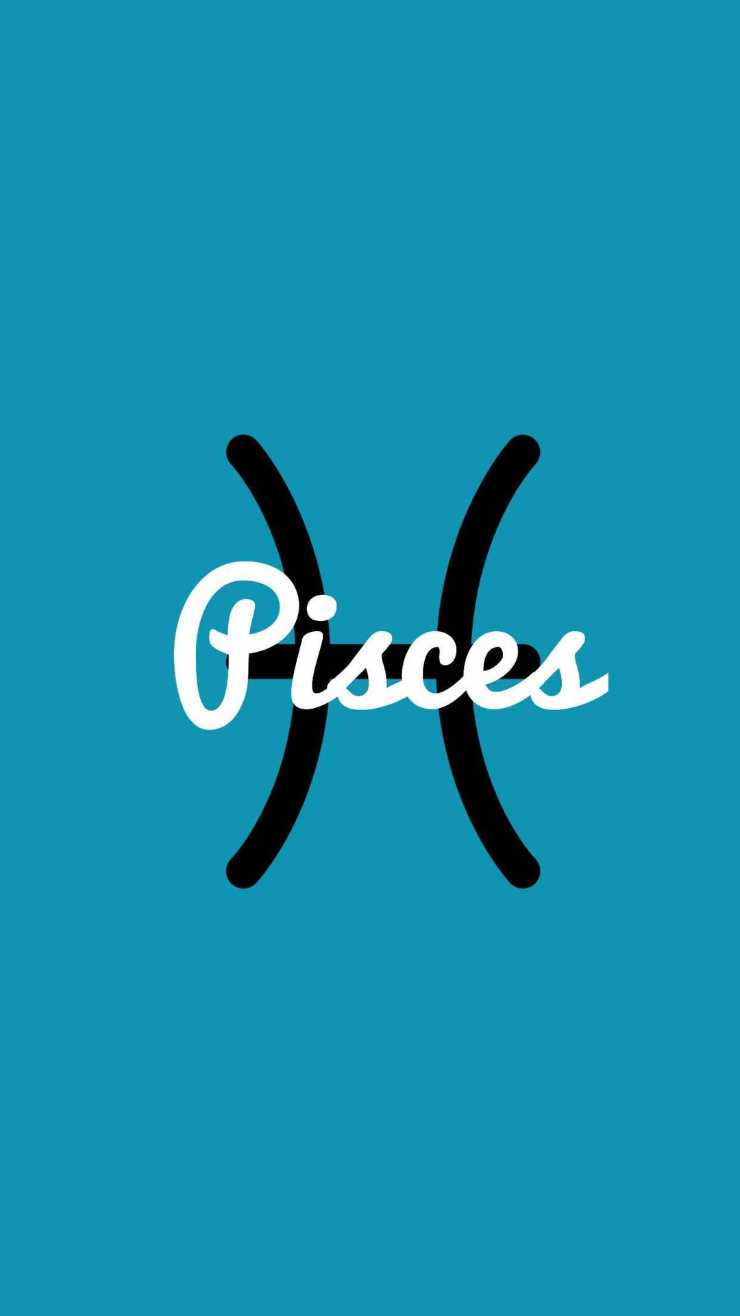 Elegant Simplicity Of Pisces Glyph