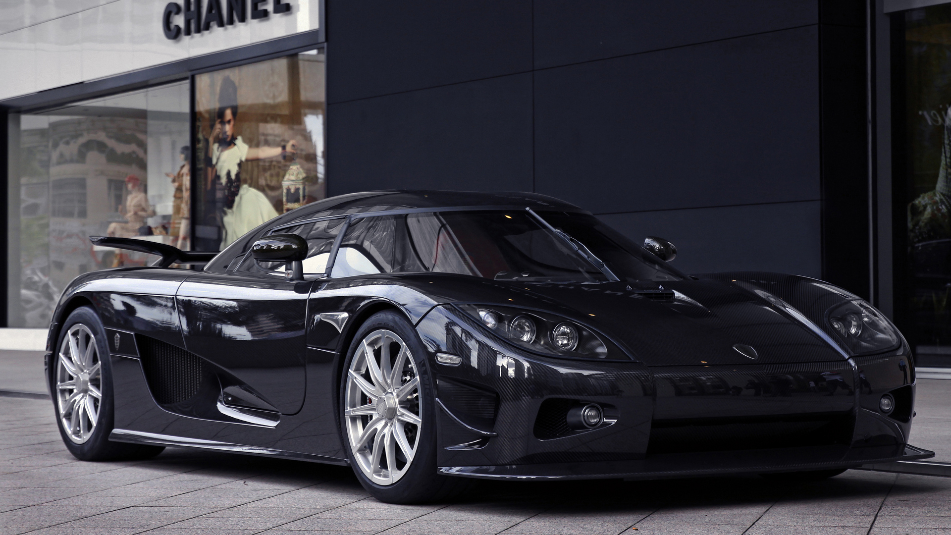Wallpaper black, Koenigsegg, supercar