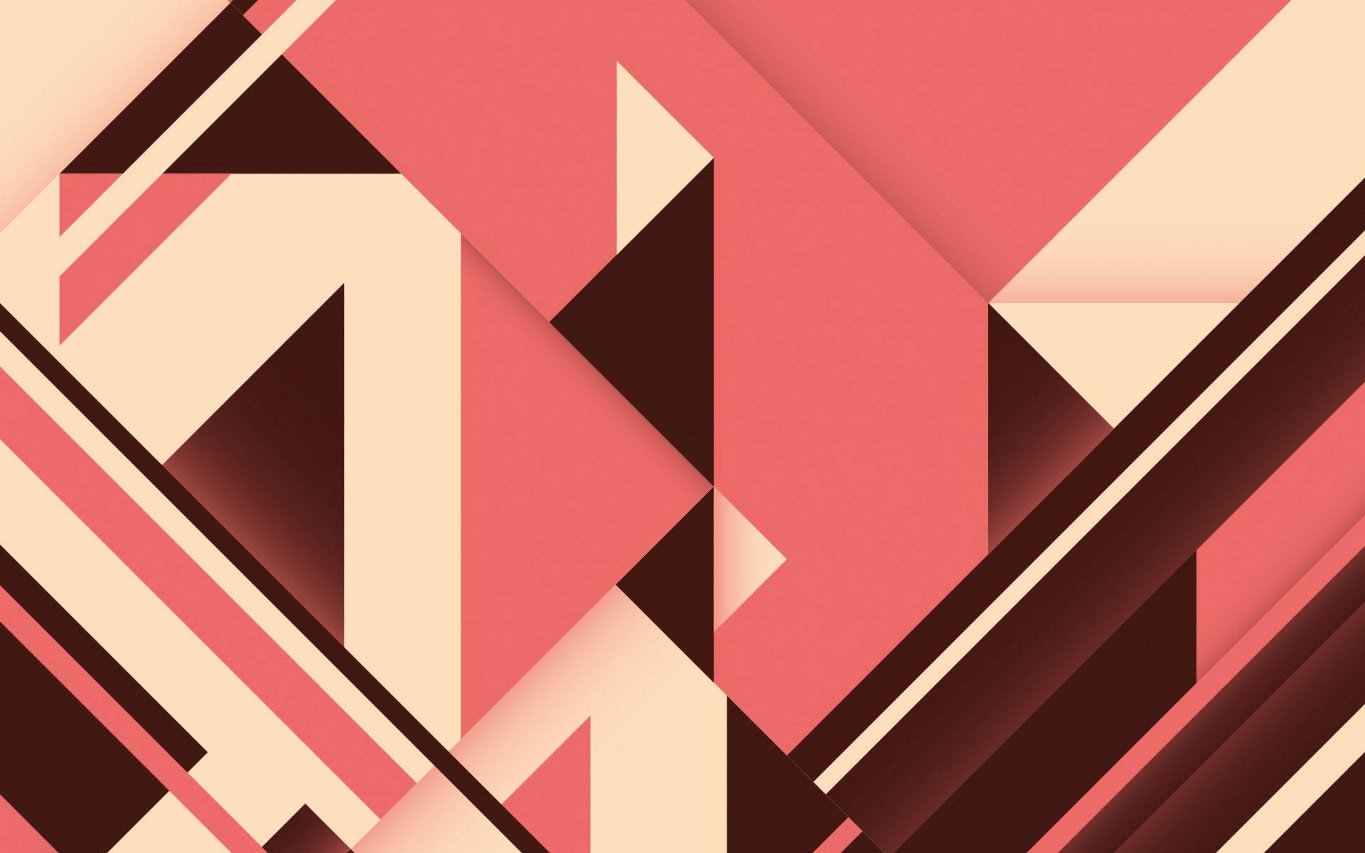 Pink And Brown Wallpaper