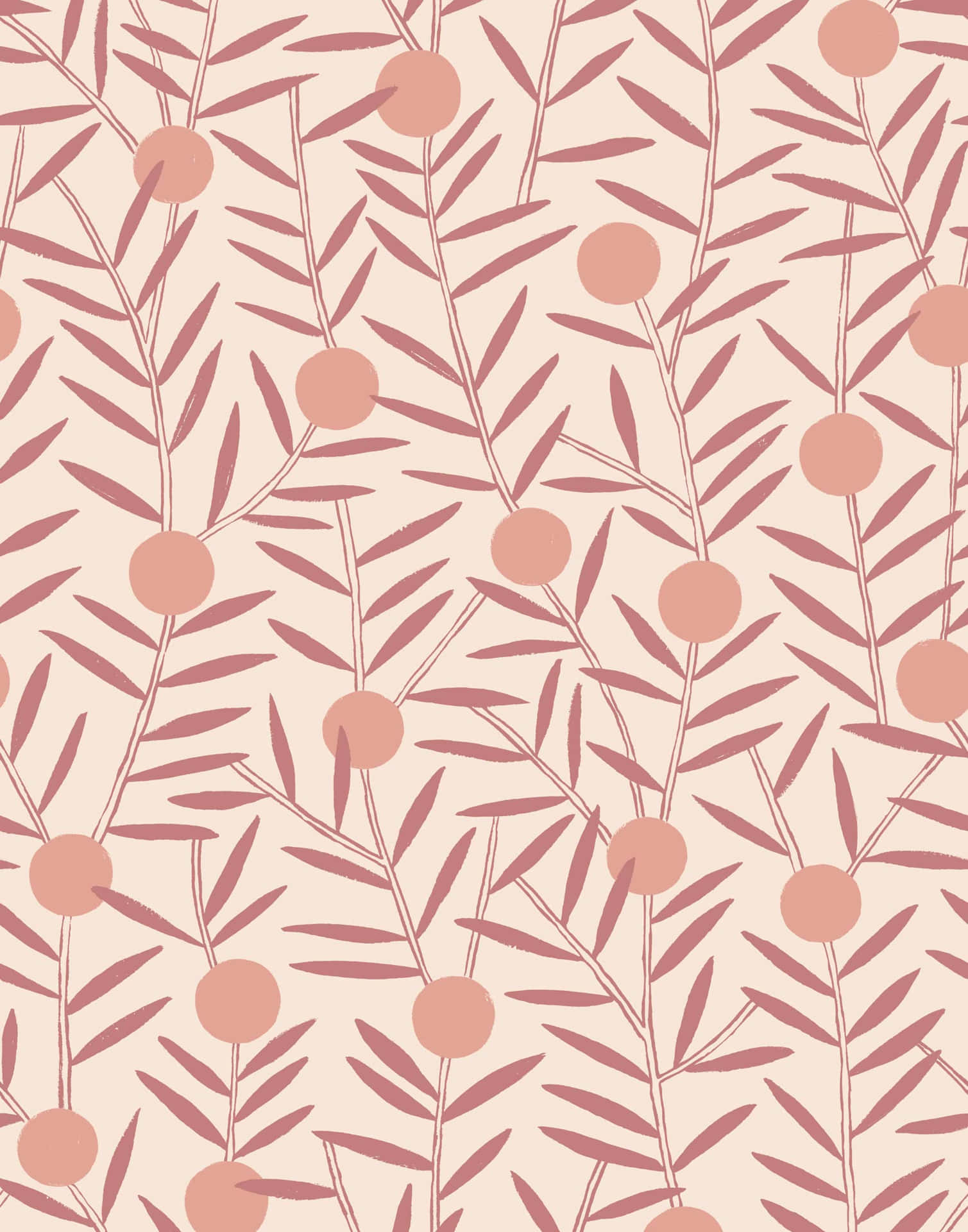 Pink And Brown Wallpaper