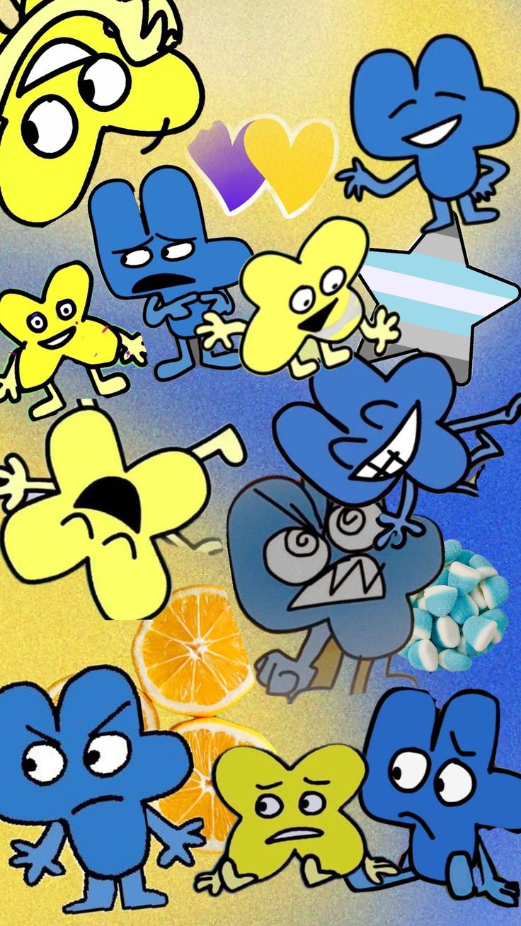 BFB #BFDI #Four and x bfb