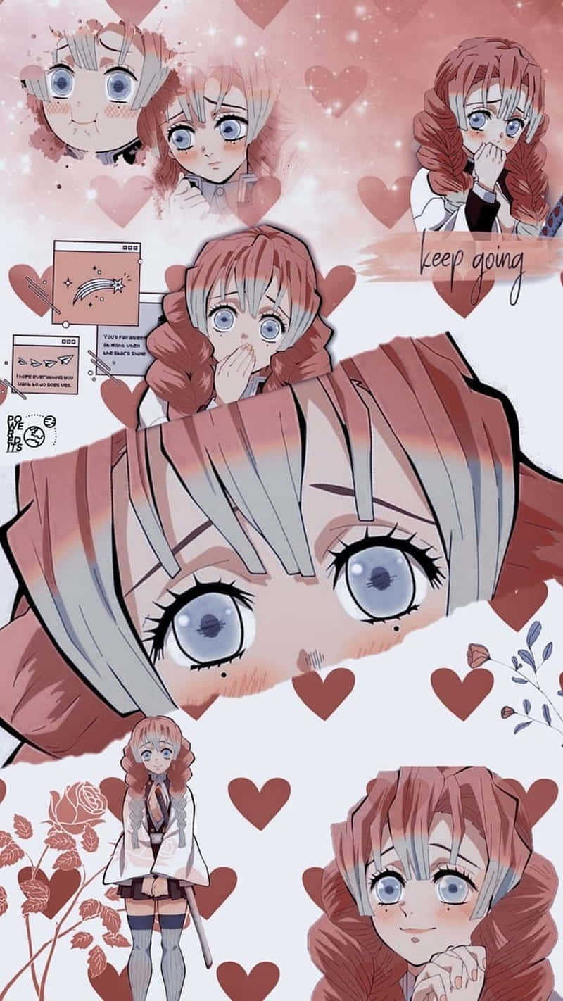 Aesthetic Mitsuri Kanroji Cute Demon