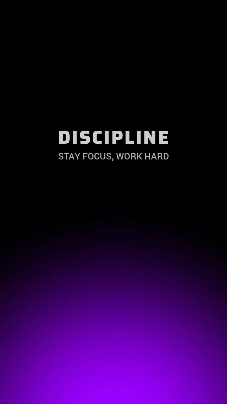 Discipline wallpaper