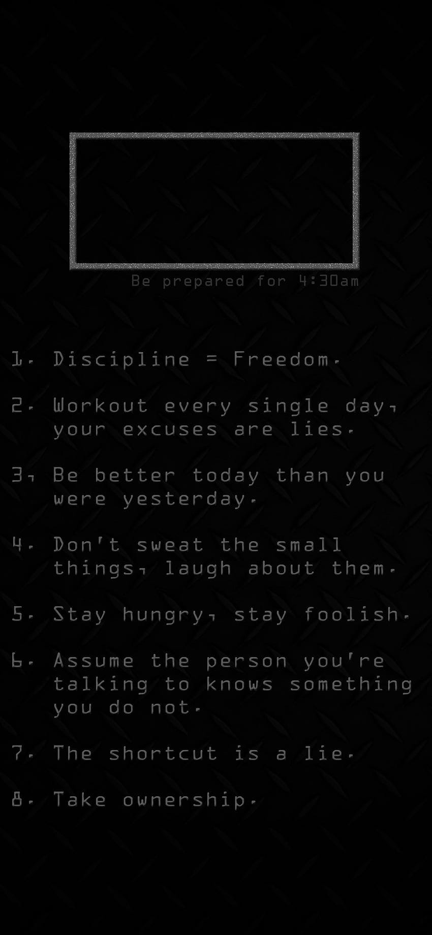 It's all about balance. Motivation is a