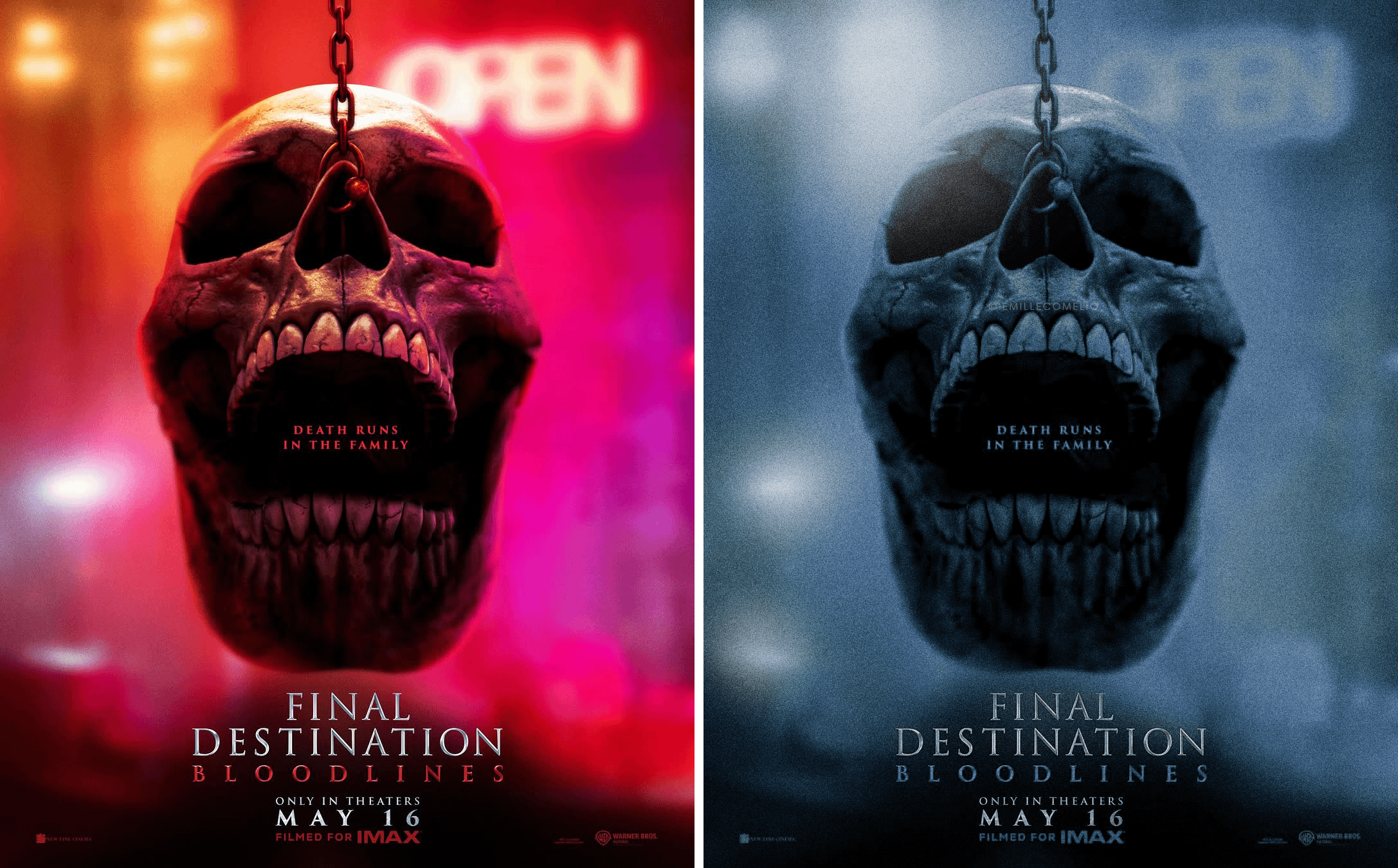 Bloodline Poster color palette