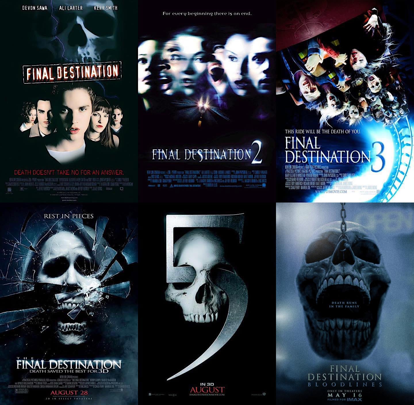 Bloodline Poster color palette