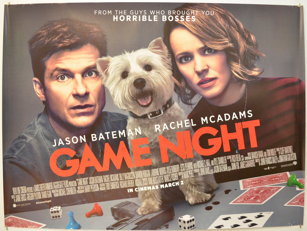 Game Night” Original Quad Poster
