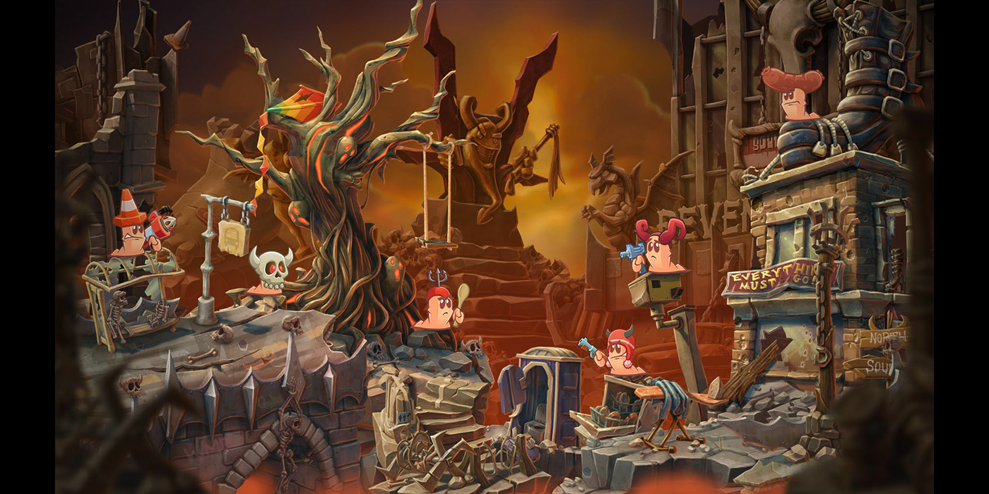 The art of Worms WMD - Behance