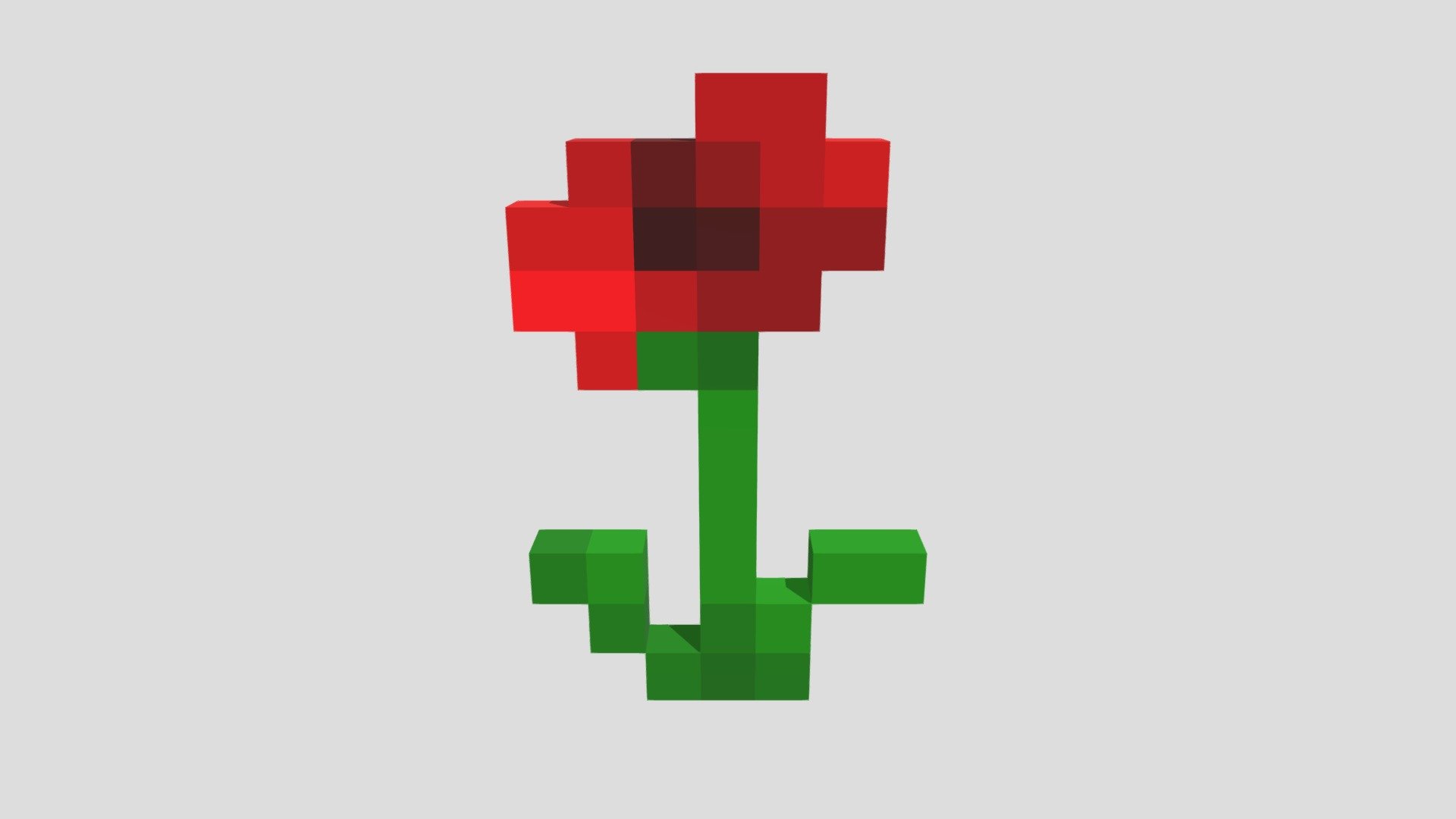 Minecraft Poppy Flower Free