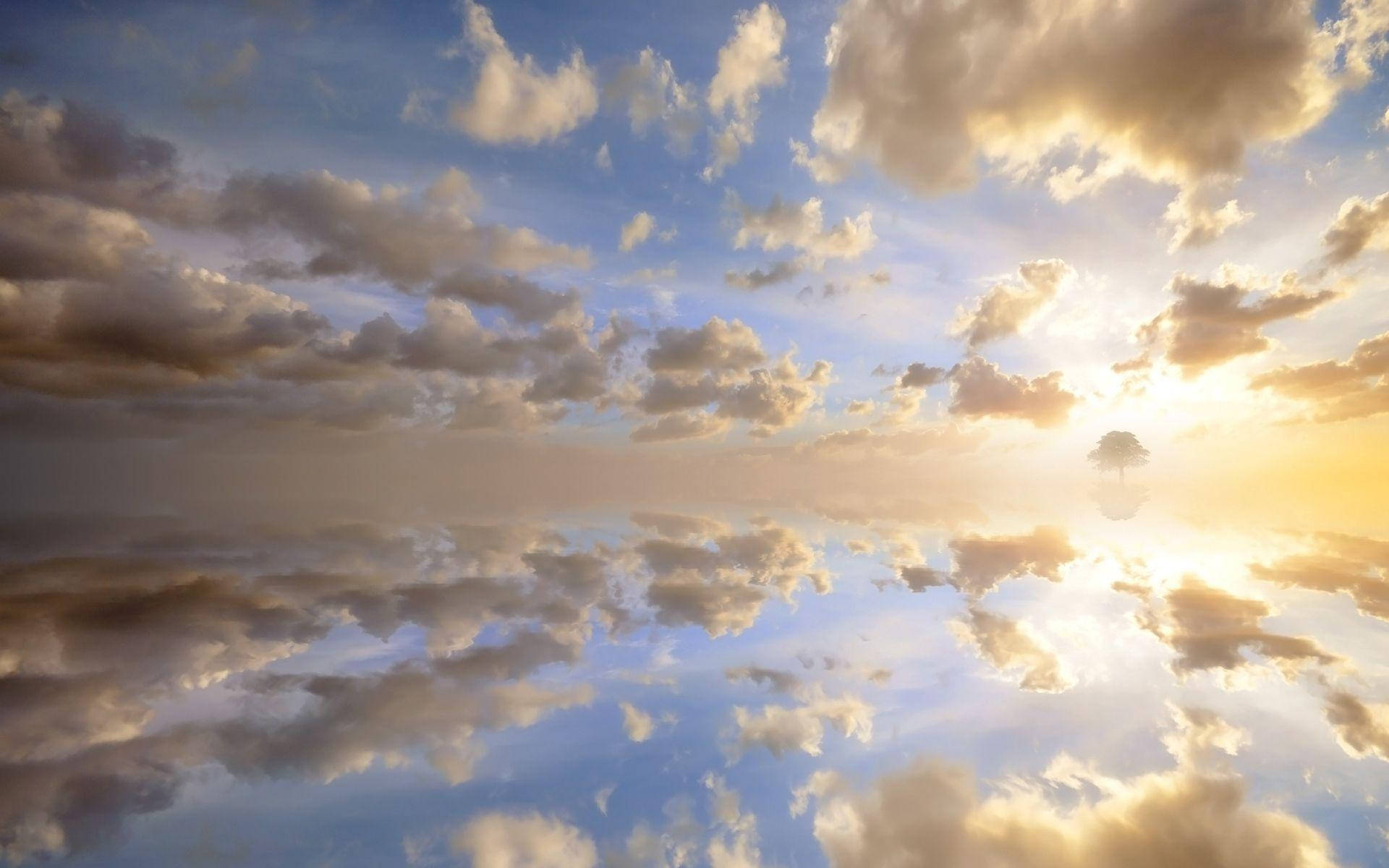 Heavenly Clouds Wallpaper