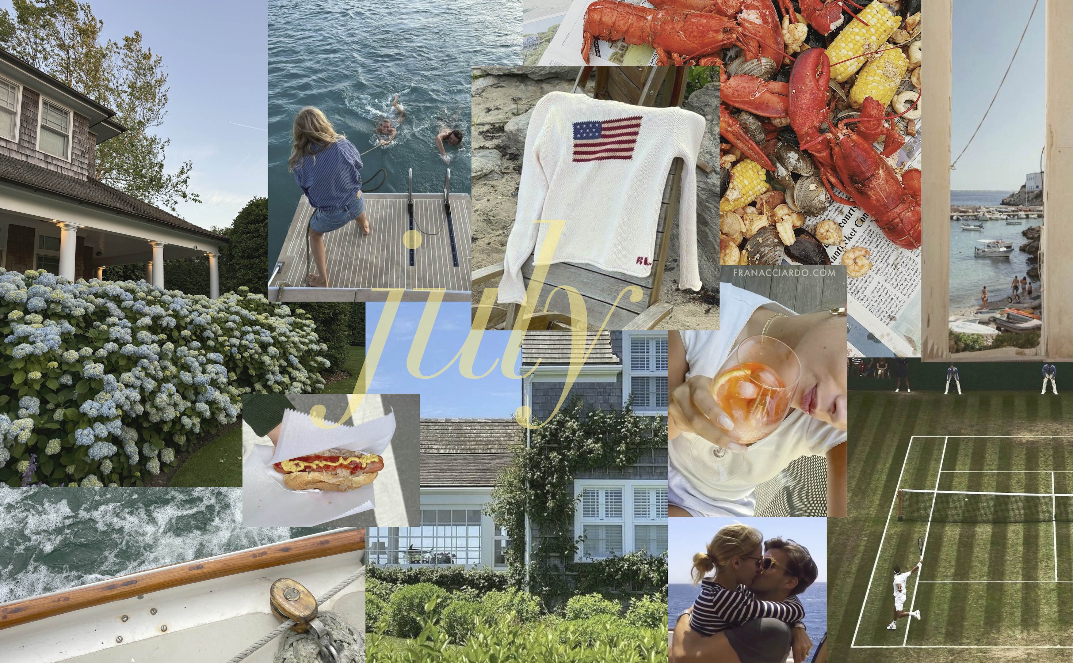 July 2024 Moodboard (Desktop & iPhone Wallpaper!)