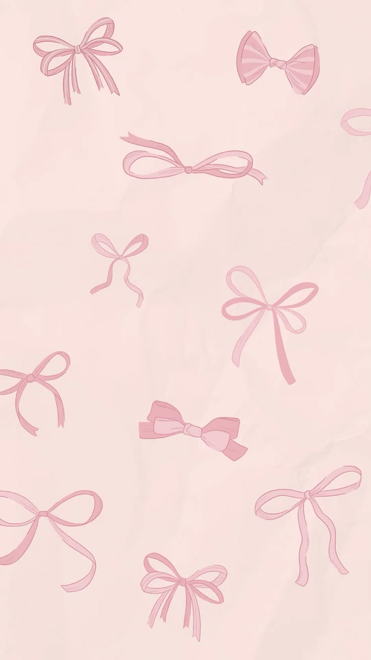 bow aesthetic coequtte phone wallpaper