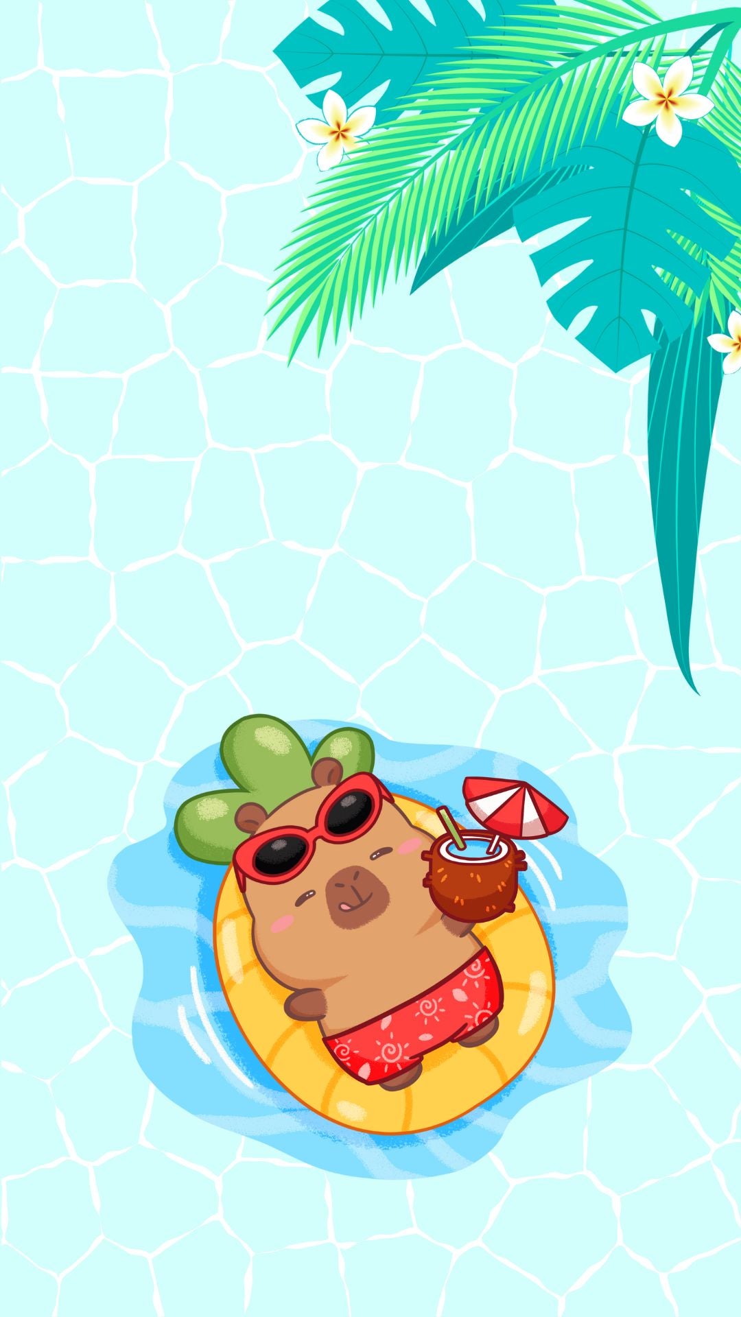 Capybara Phone Wallpaper Free Download