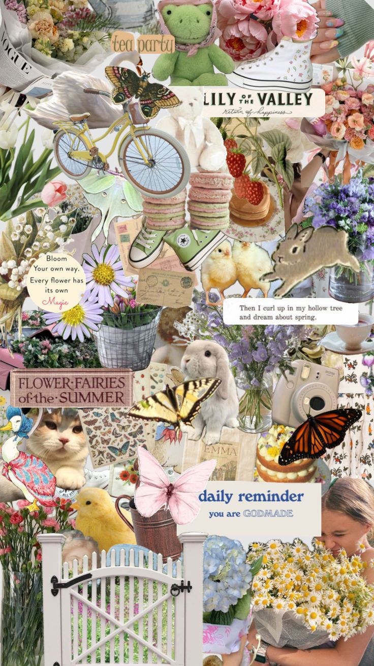 spring #wallpaper #aesthetic #dresses