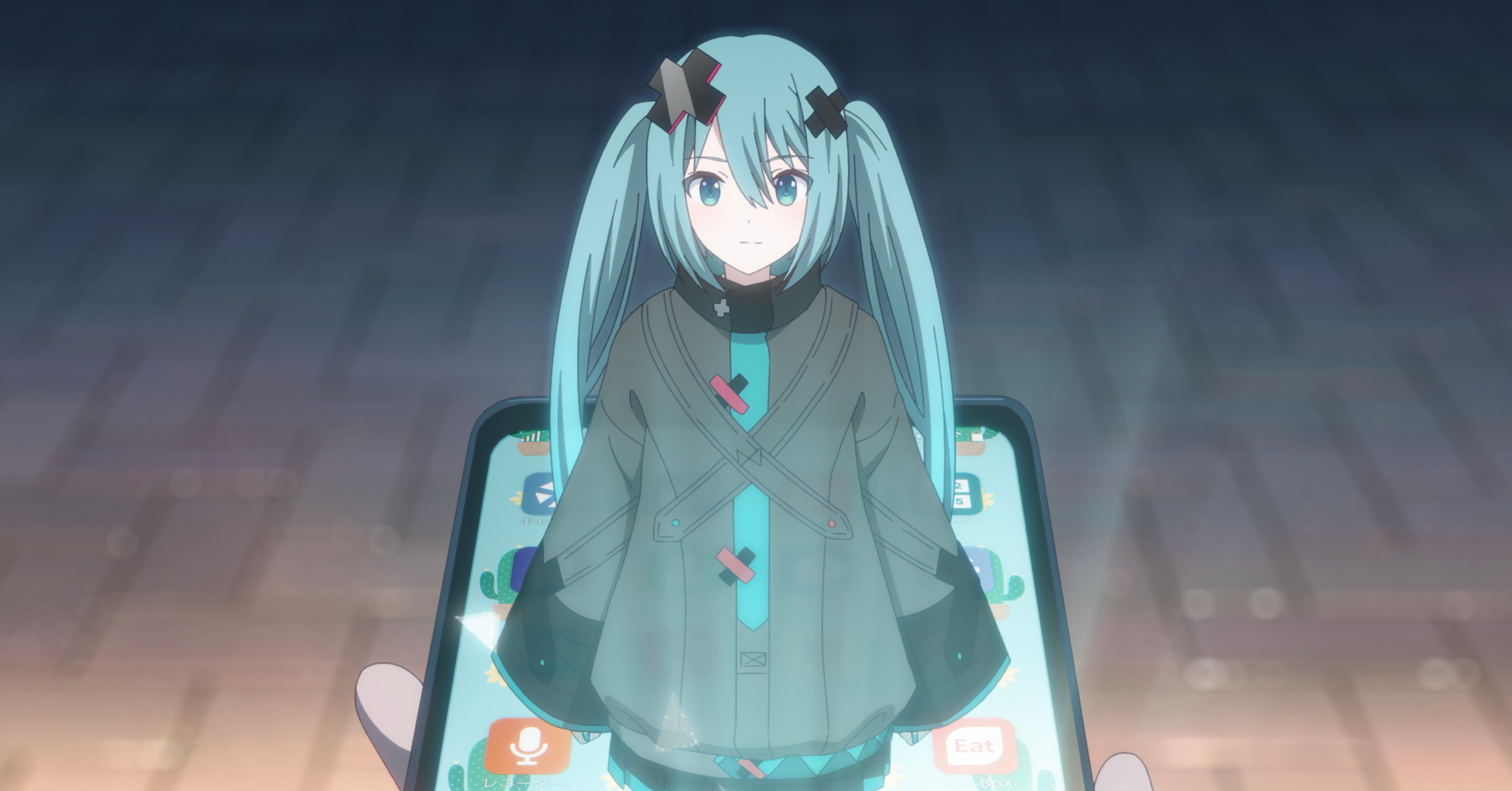 Hatsune Miku's first anime movie