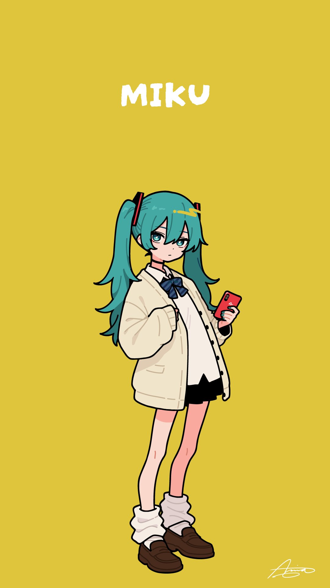 I designed a smartphone wallpaper