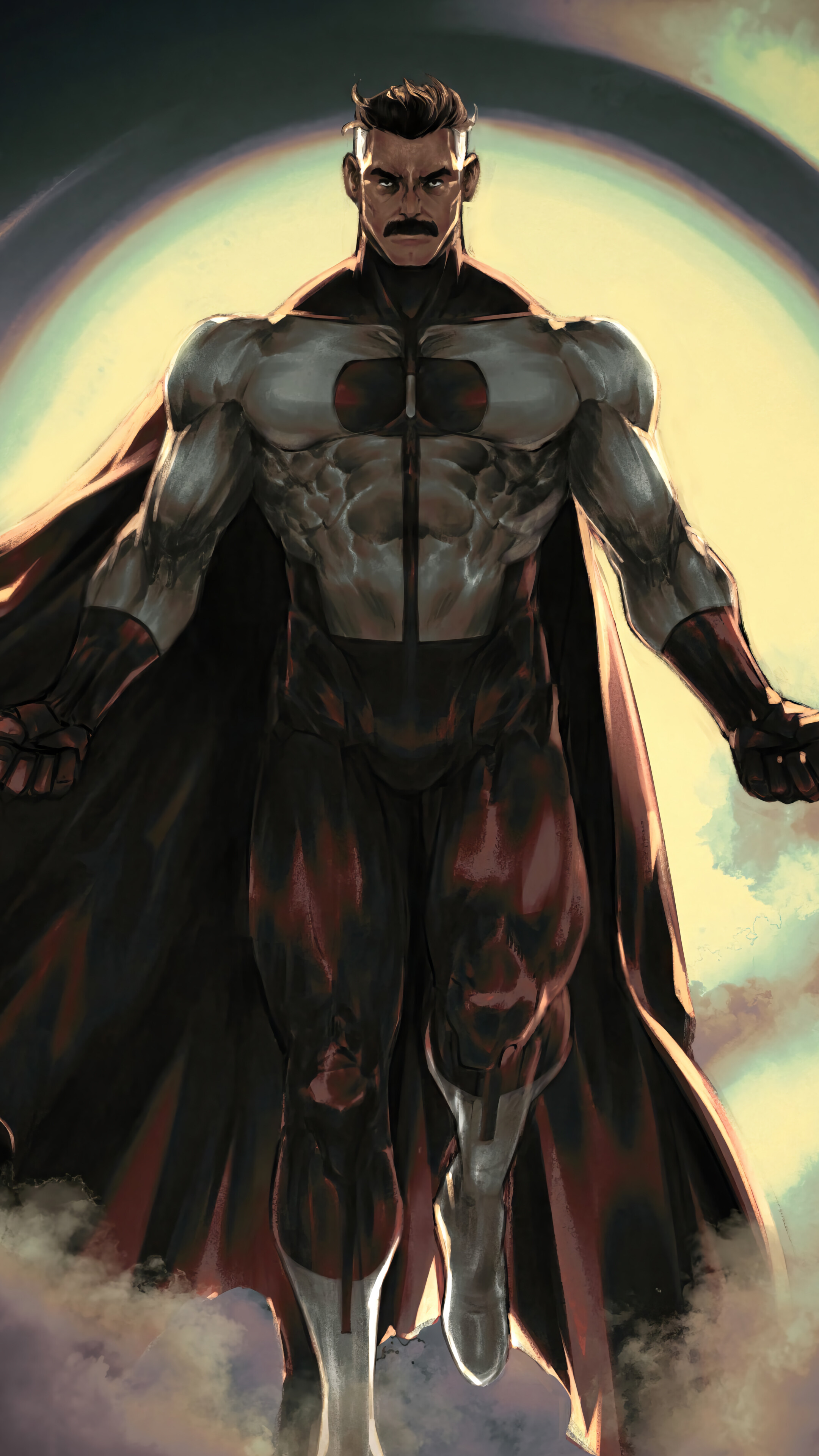 Omni Man Invincible Series Art 4K