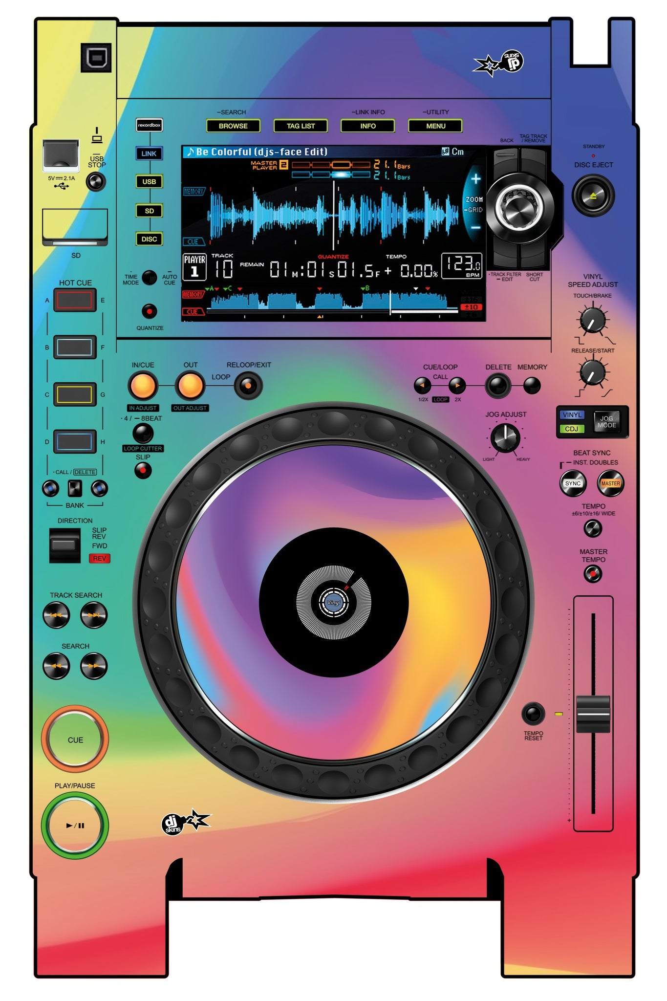 DJ Skins® Pioneer DJ CDJ 2000 NEXUS 2