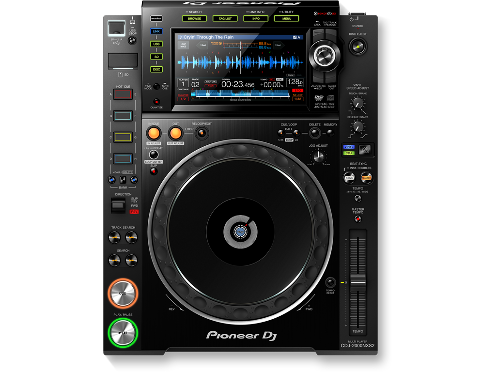 Get Our Pioneer CDJ 2000nxs2 Rental
