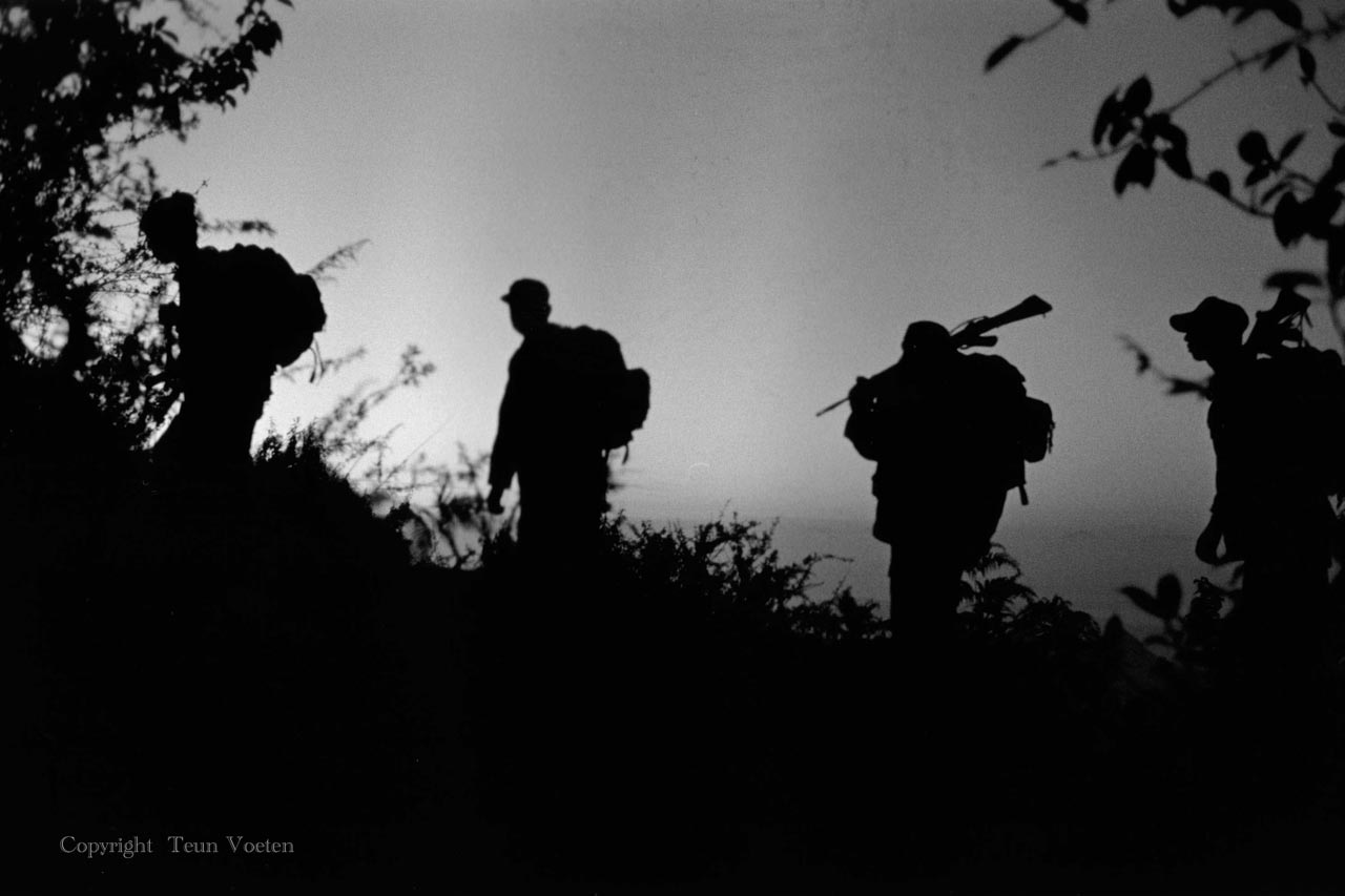 Nepal Army Patrol Photography