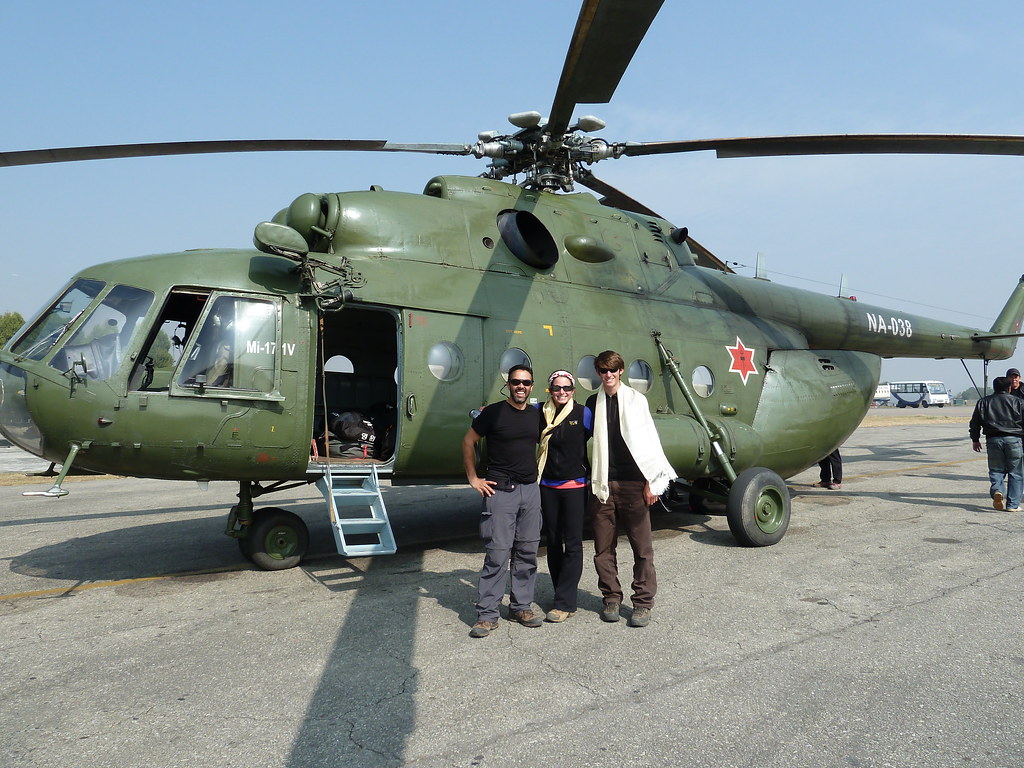Nepal Army Russian Helicopter MI 17 Iv