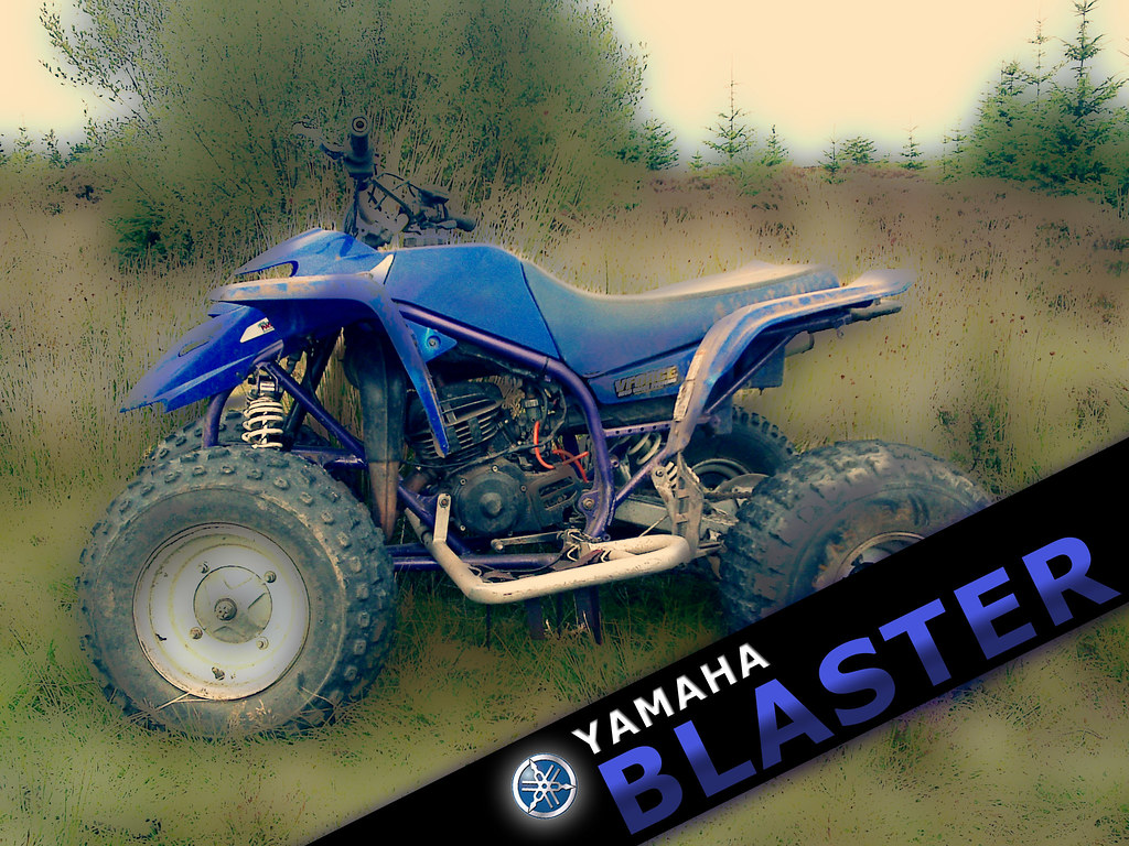 Yamaha Blaster 200cc Quad. This is my
