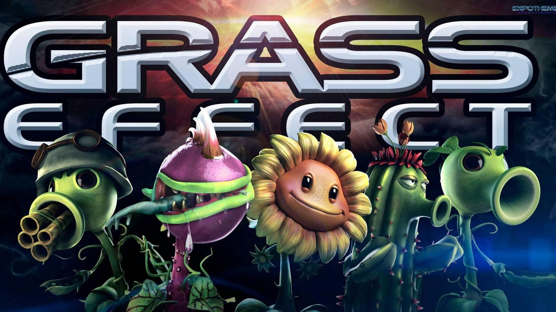 Plants Vs Zombies Garden Warfare Theme