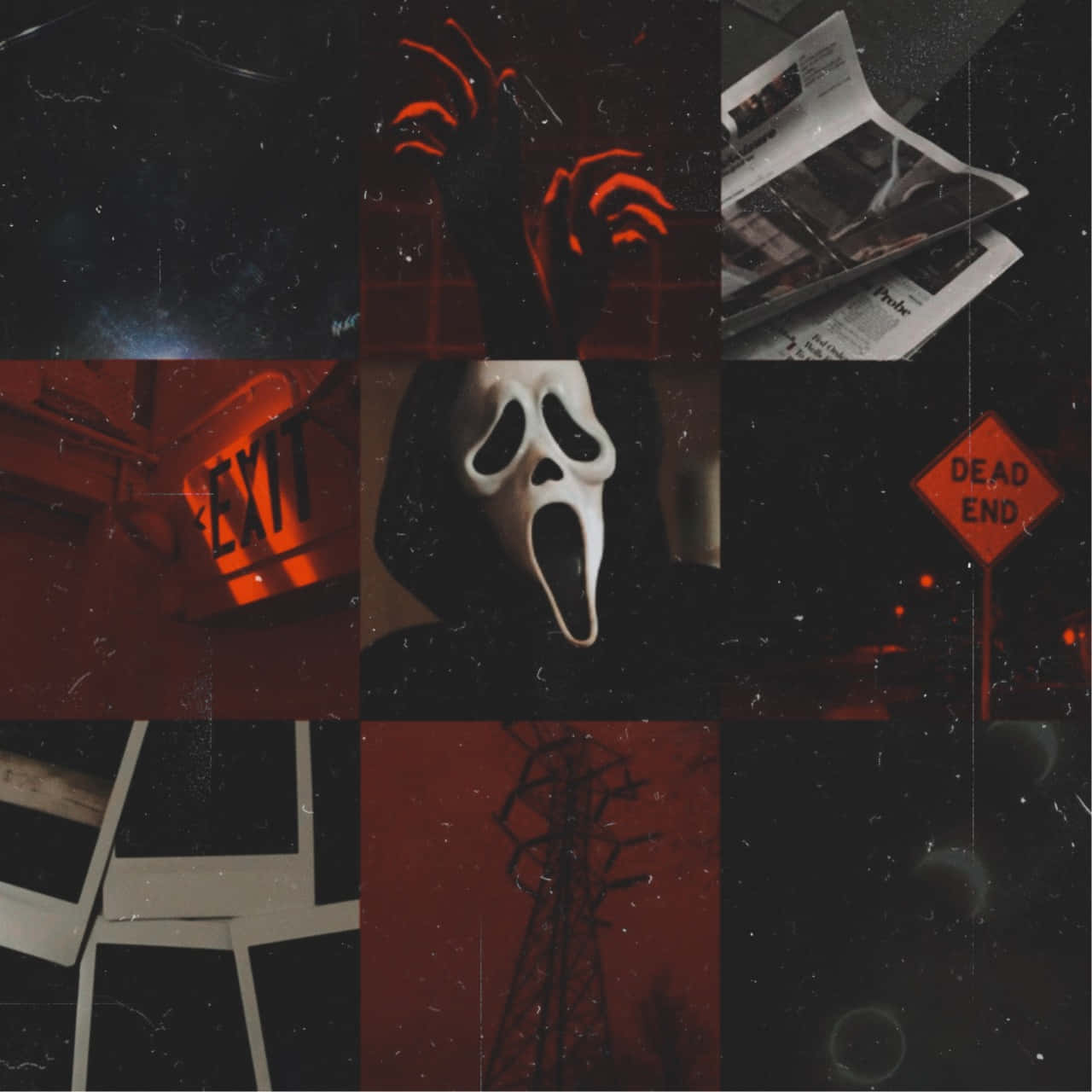 Scream Aesthetic Wallpaper