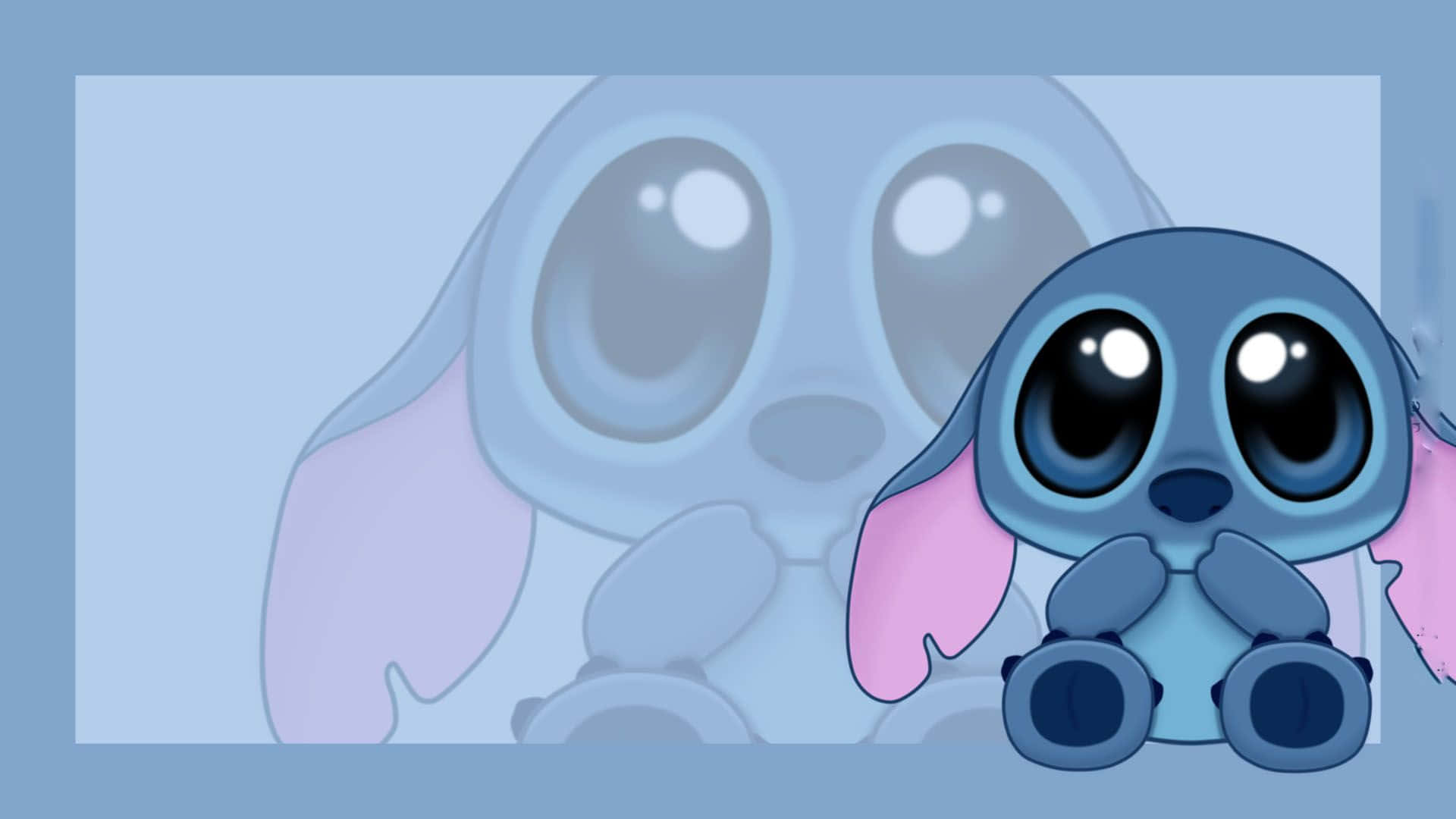 Cute Baby Stitch Wallpaper