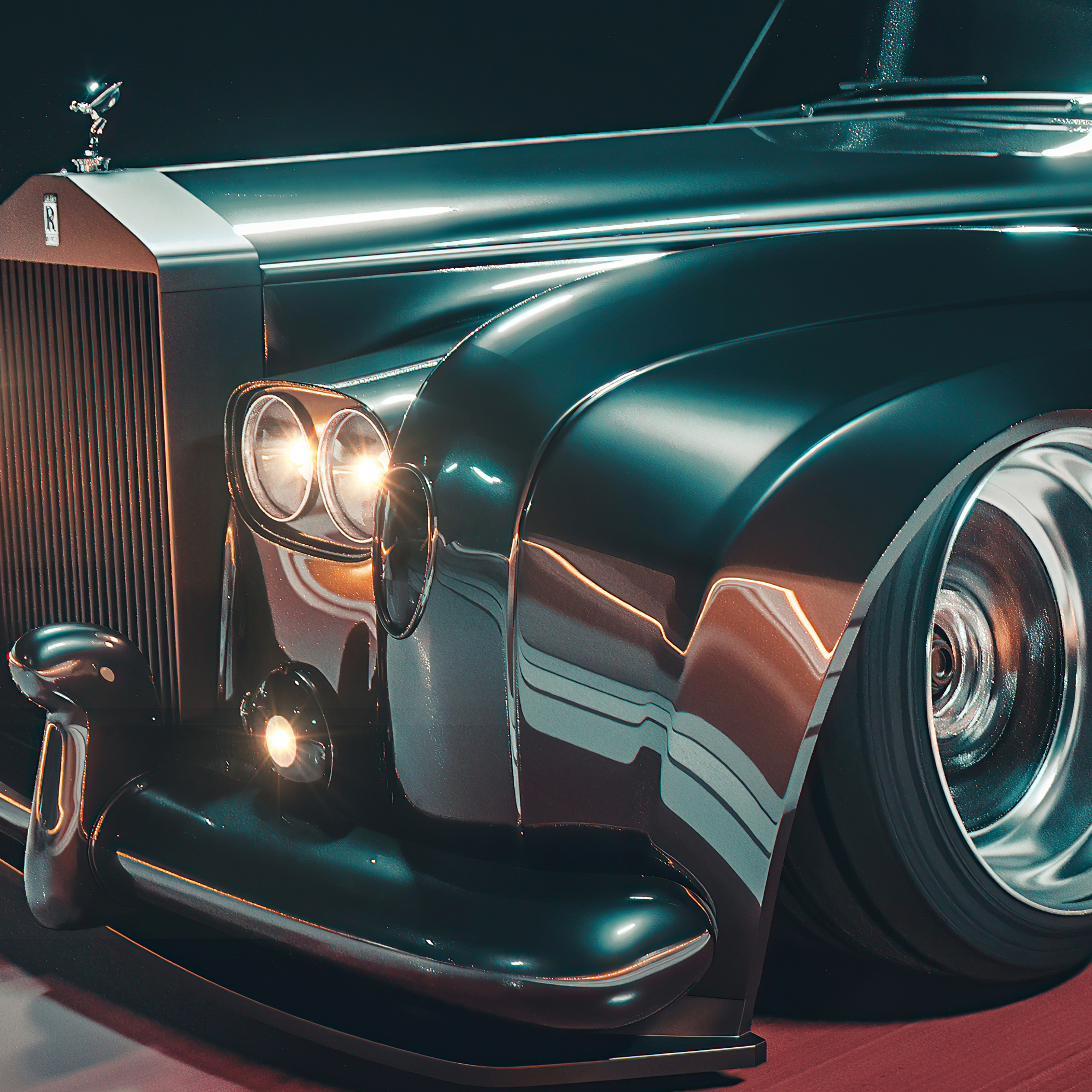 Rolls Royce Vintage M25 4k