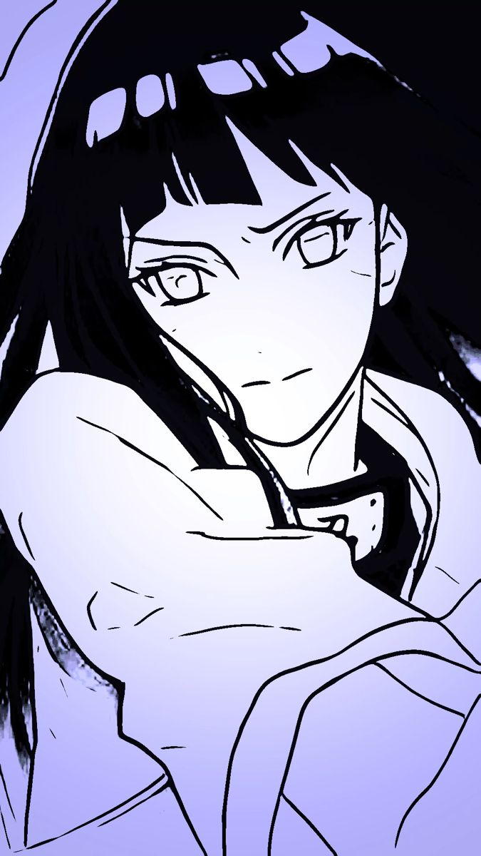 Hinata Hyuga Fan art manga style