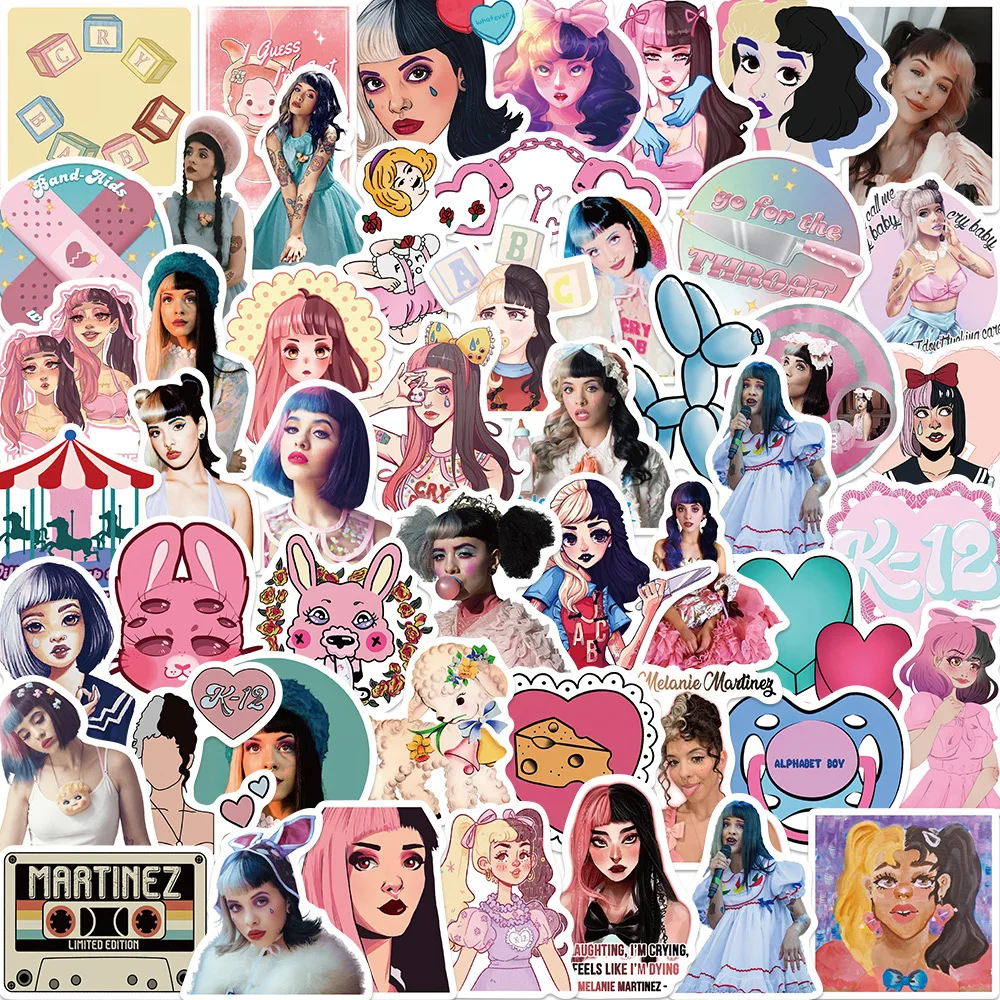 50PCS Singer Melanie Martinez Stickers