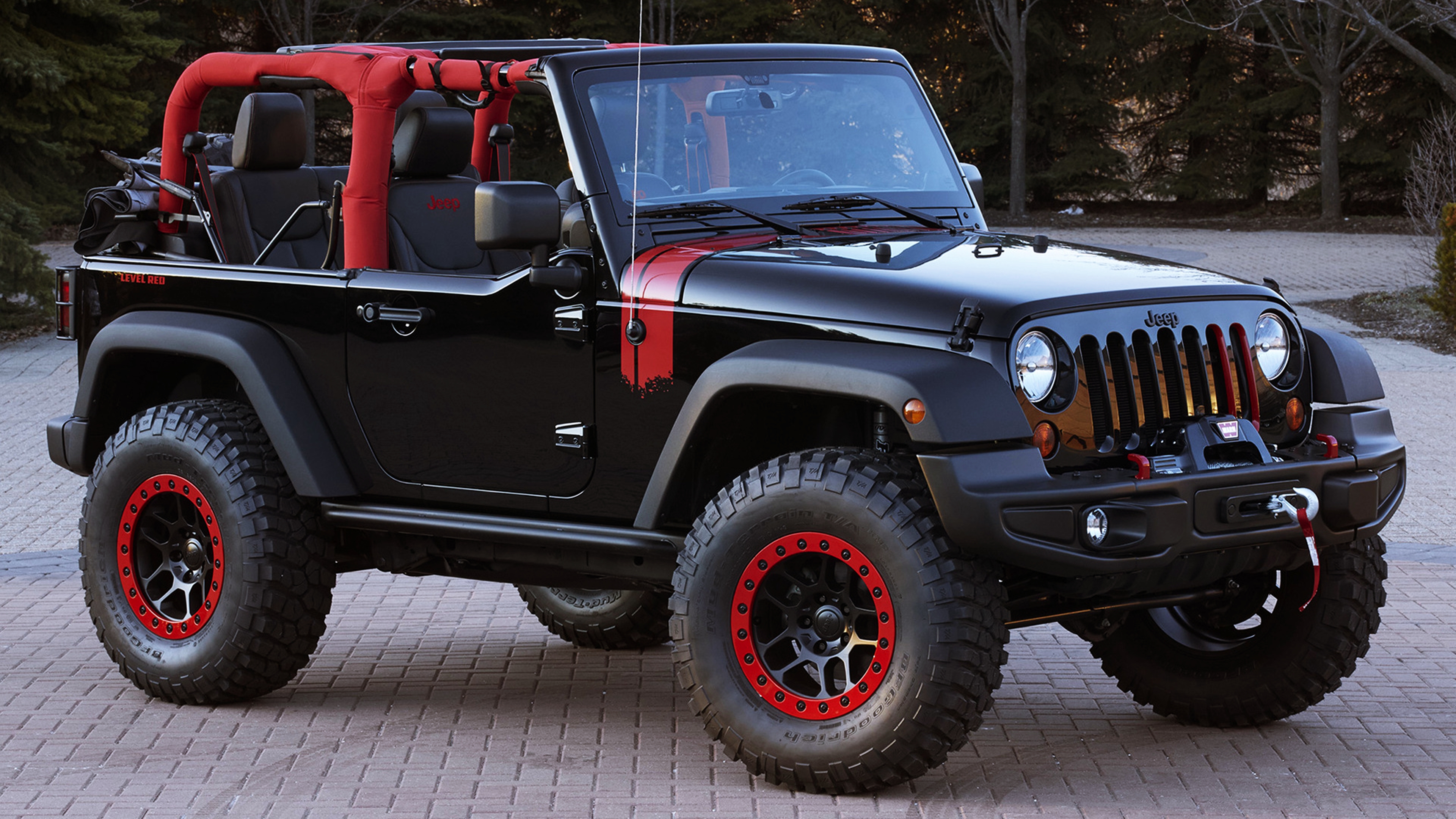 Dynamic Jeep Wrangler 4x4: Stunning 4K
