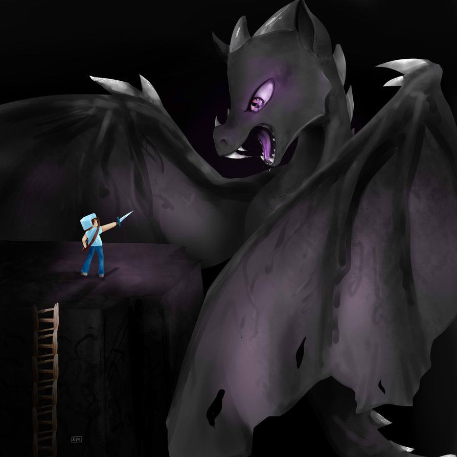 minecraft ender dragon, minecraft