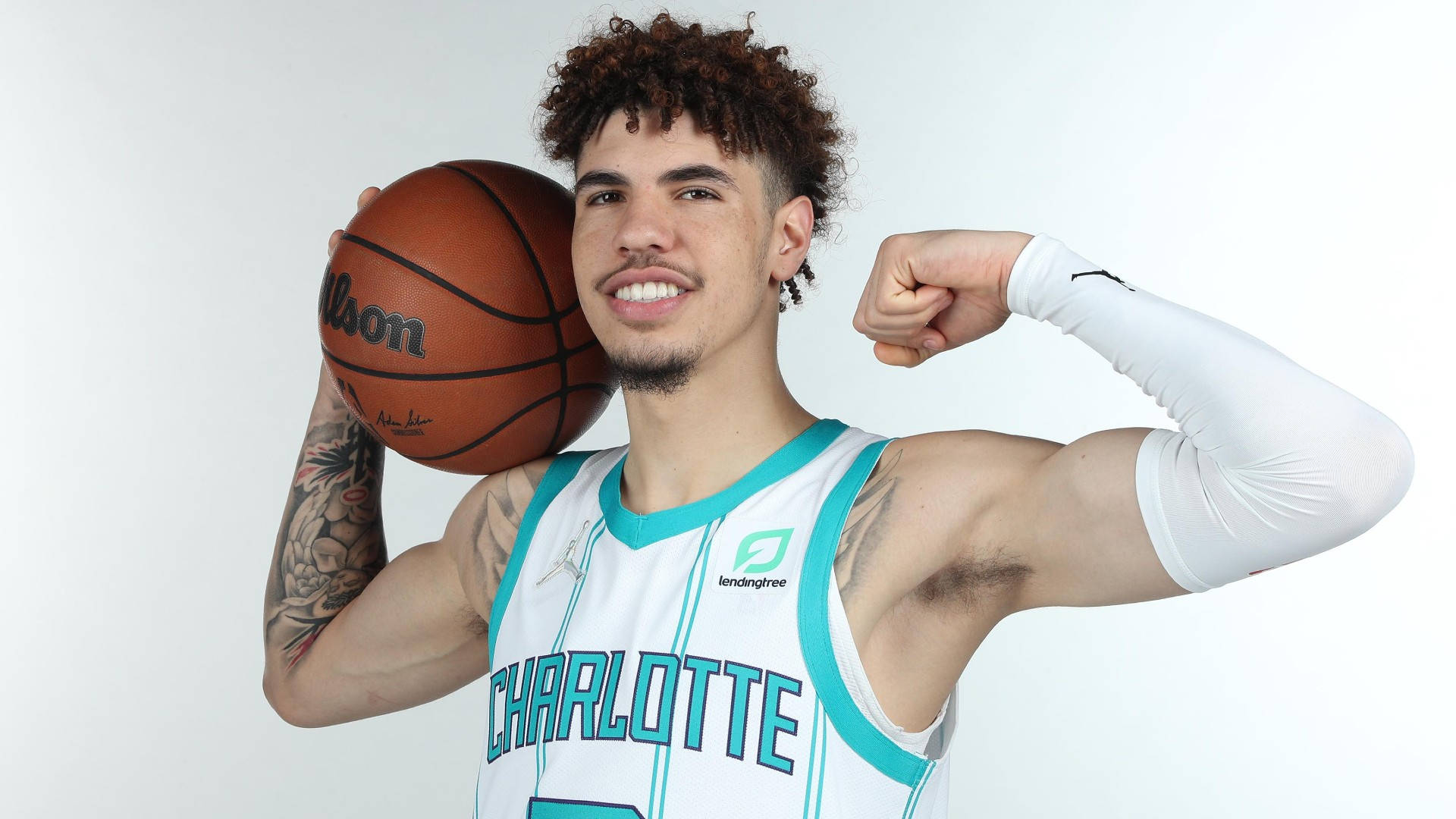 Lamelo Ball Basketball Portrait
