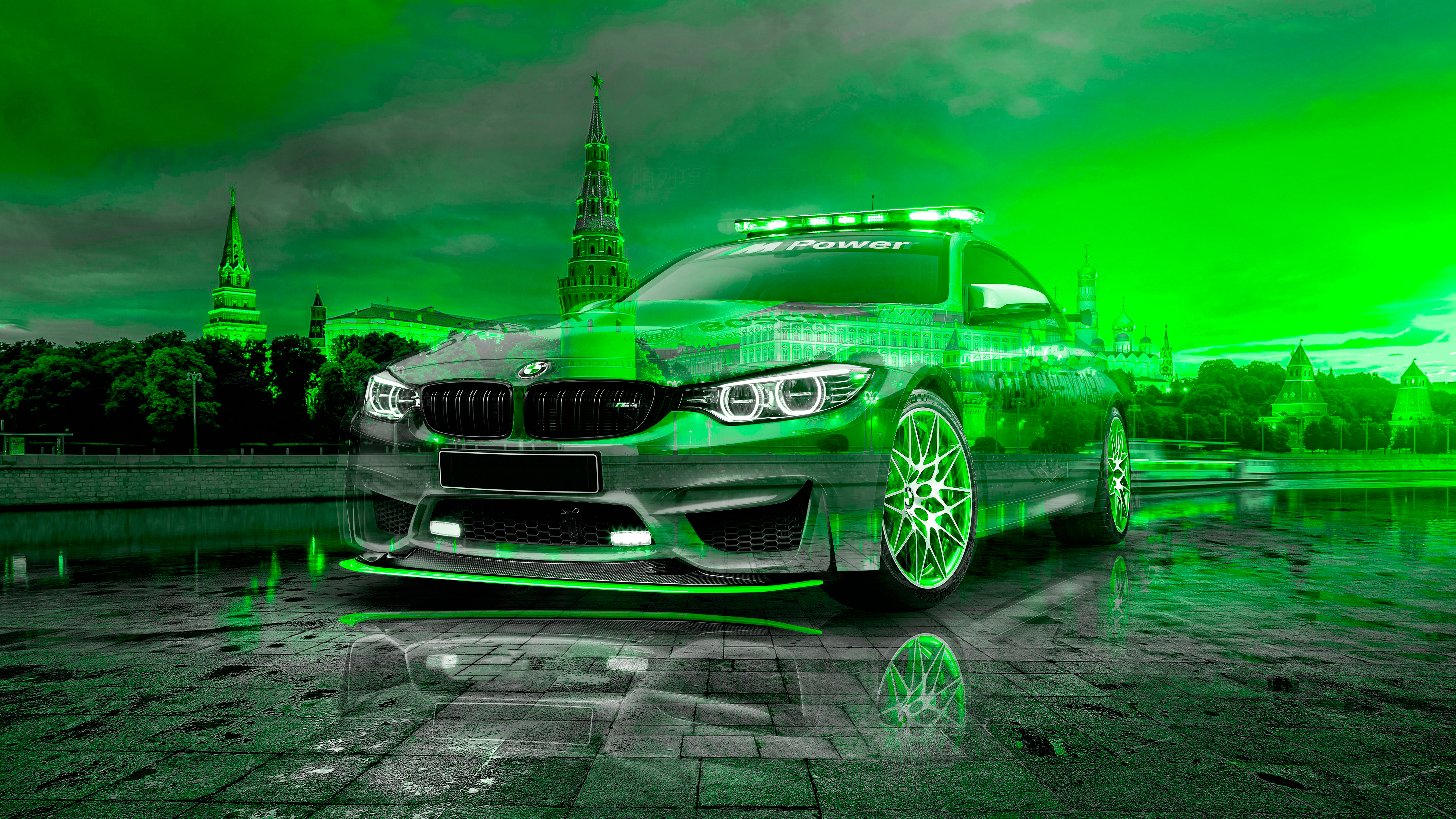 BMW M4 Safety Car Red Star Crystal