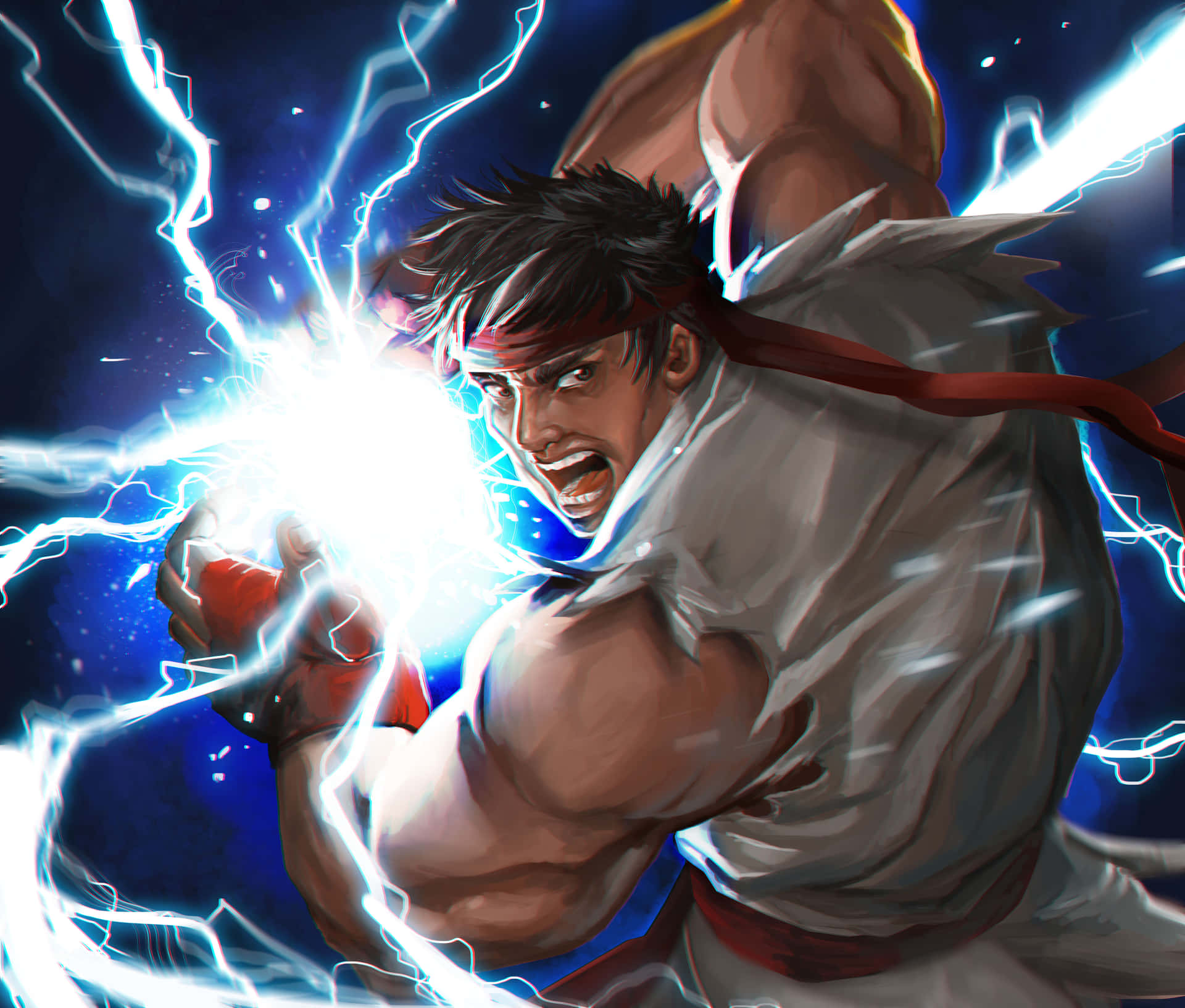 Download Street Fighter Ryu Electric
