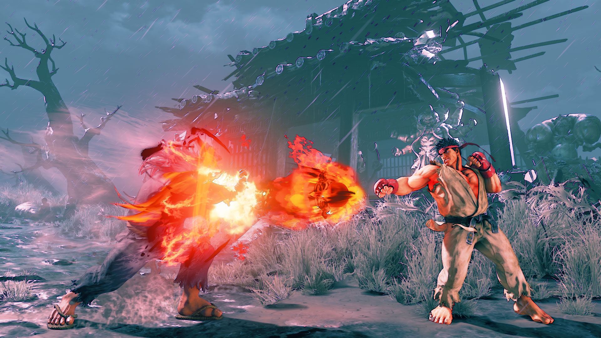 Shakunetsu Hadoken. Street Fighter