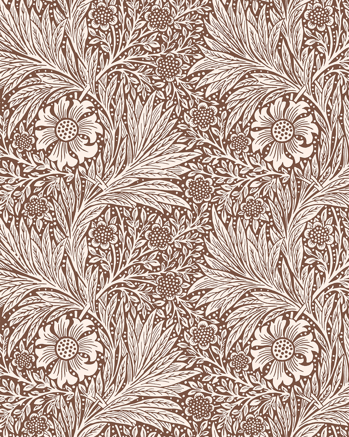 McGee & Co. Marigold Umber Wallpaper